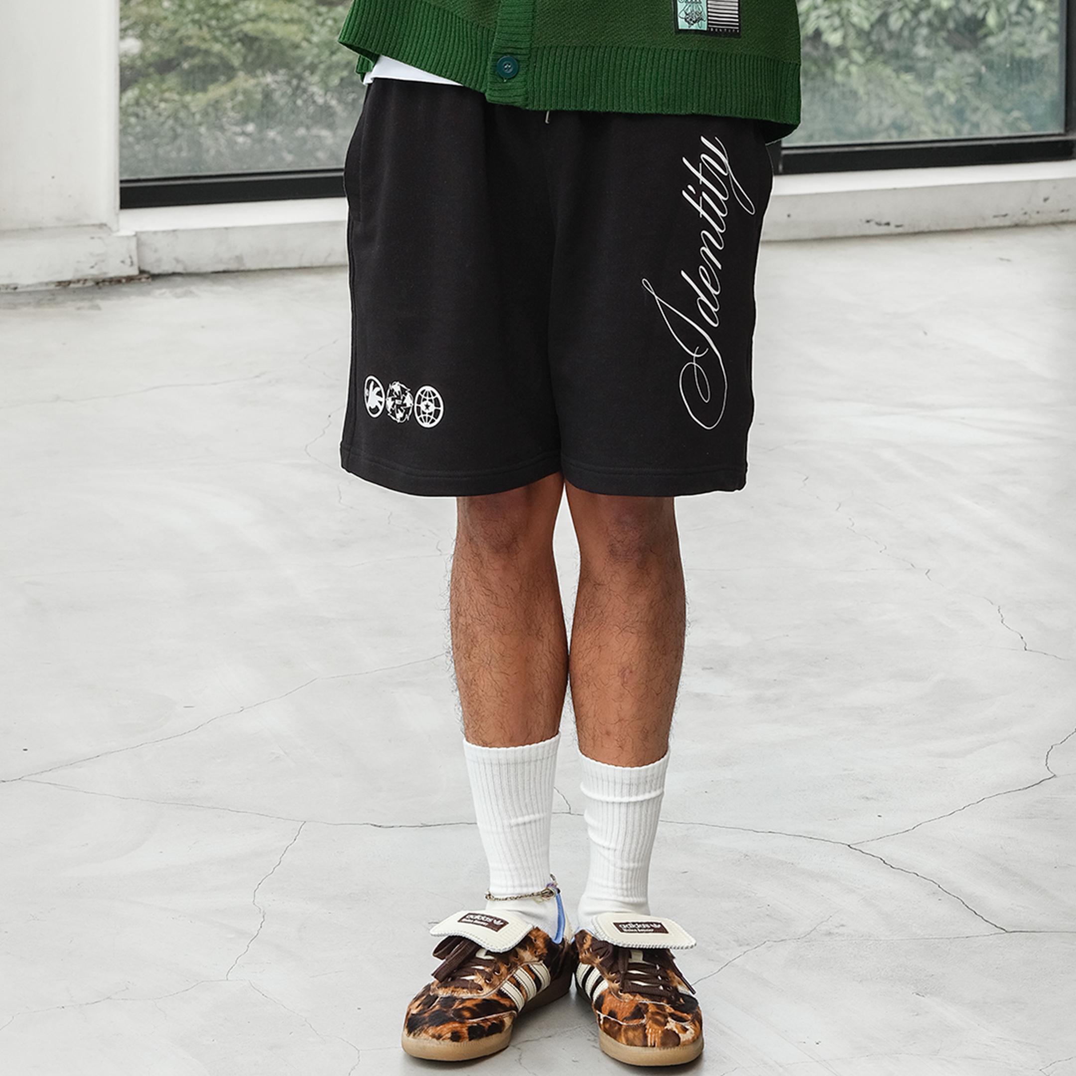 807GARAGE / 807 IDENTITY - Script Identity Logo Shortpants