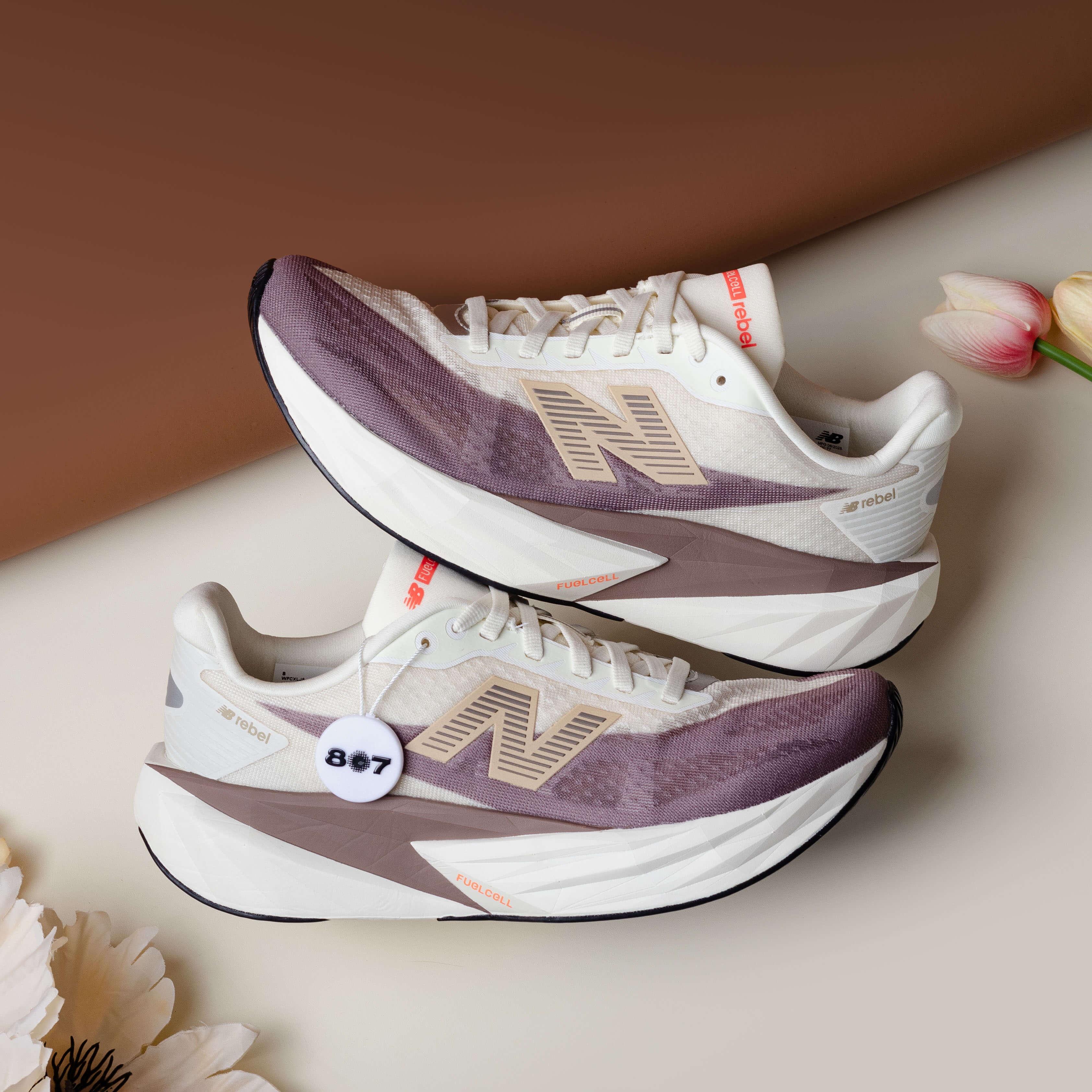 New Balance FuelCell Rebel V5 Angora Earth Shadow