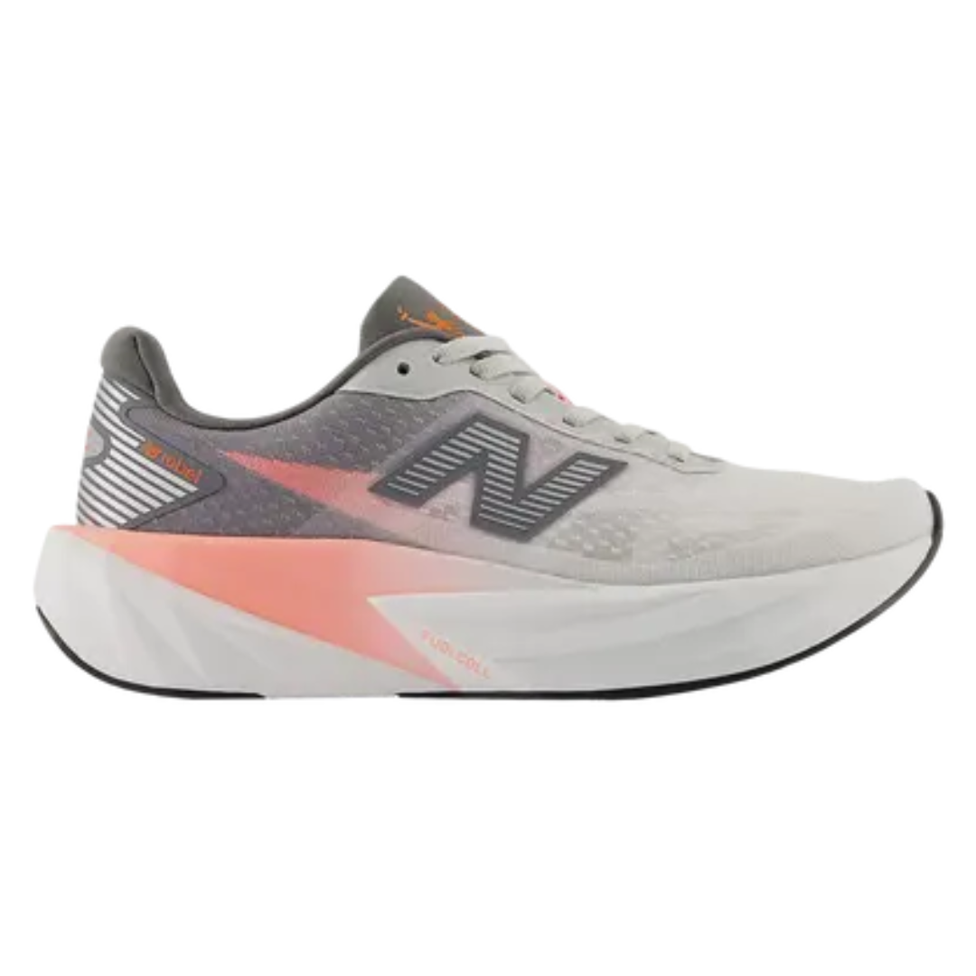 New Balance TCS NYC Marathon FuelCell Rebel V5 Grapefruit Grey