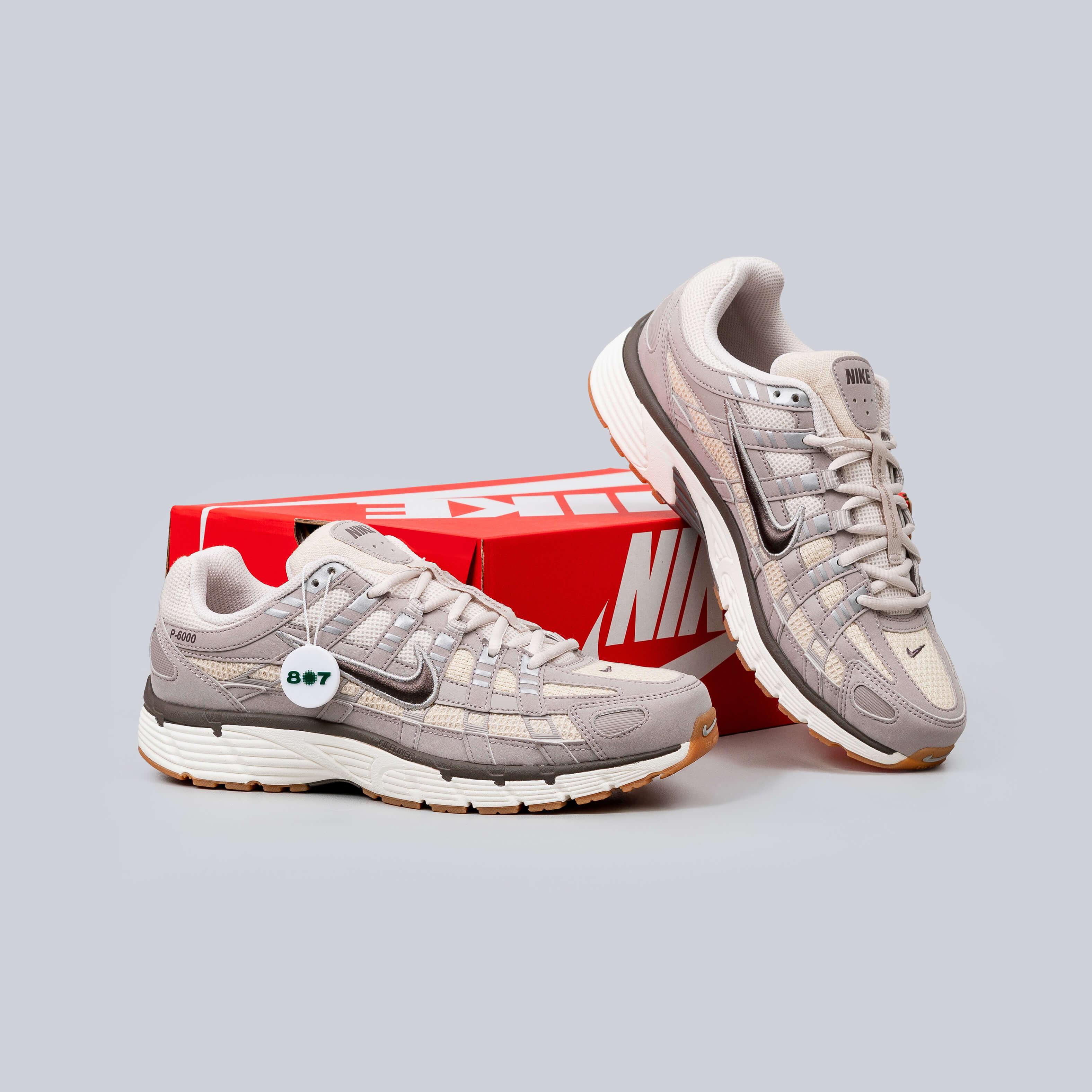 Nike P6000 College Grey Light Orewood Brown