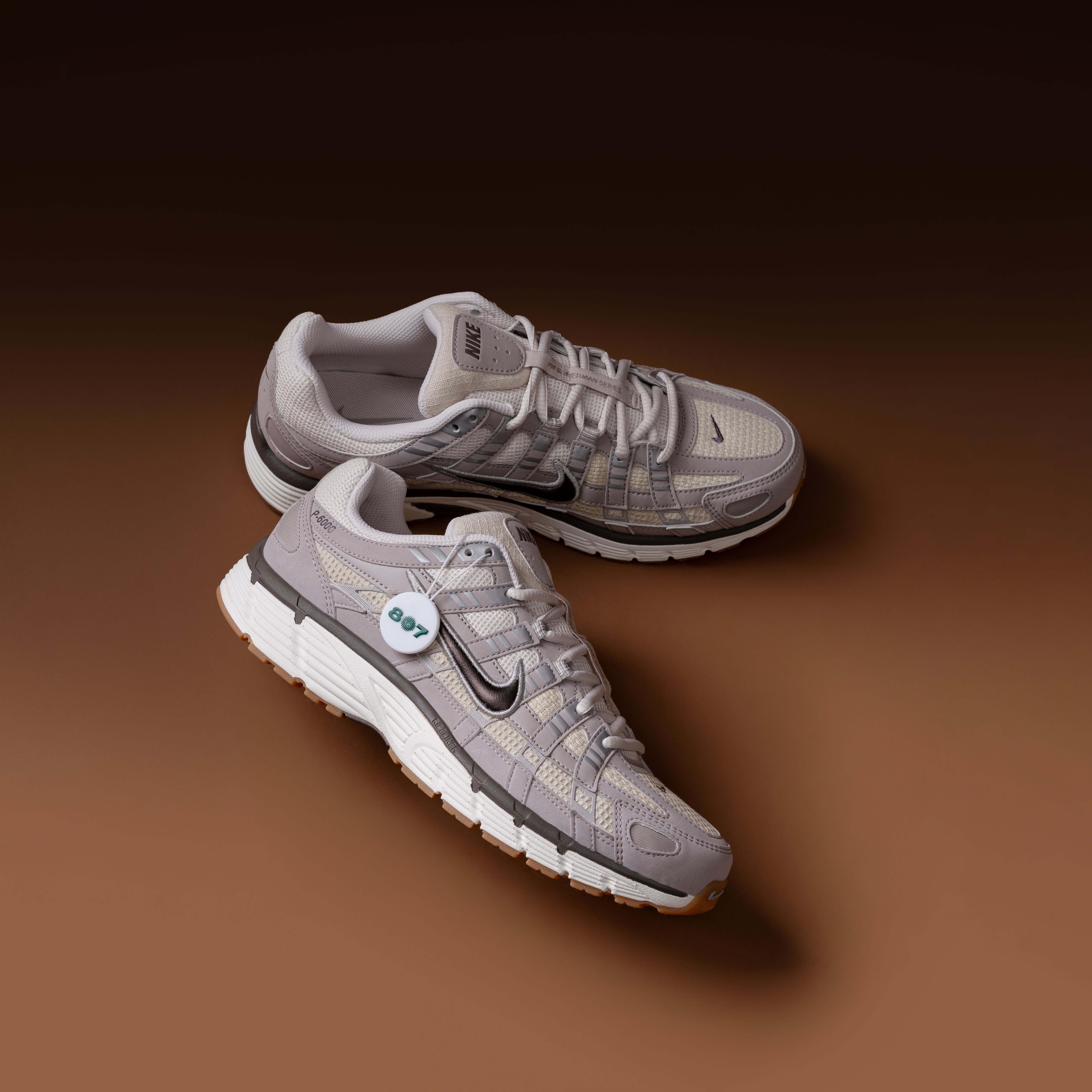 Nike P6000 College Grey Light Orewood Brown