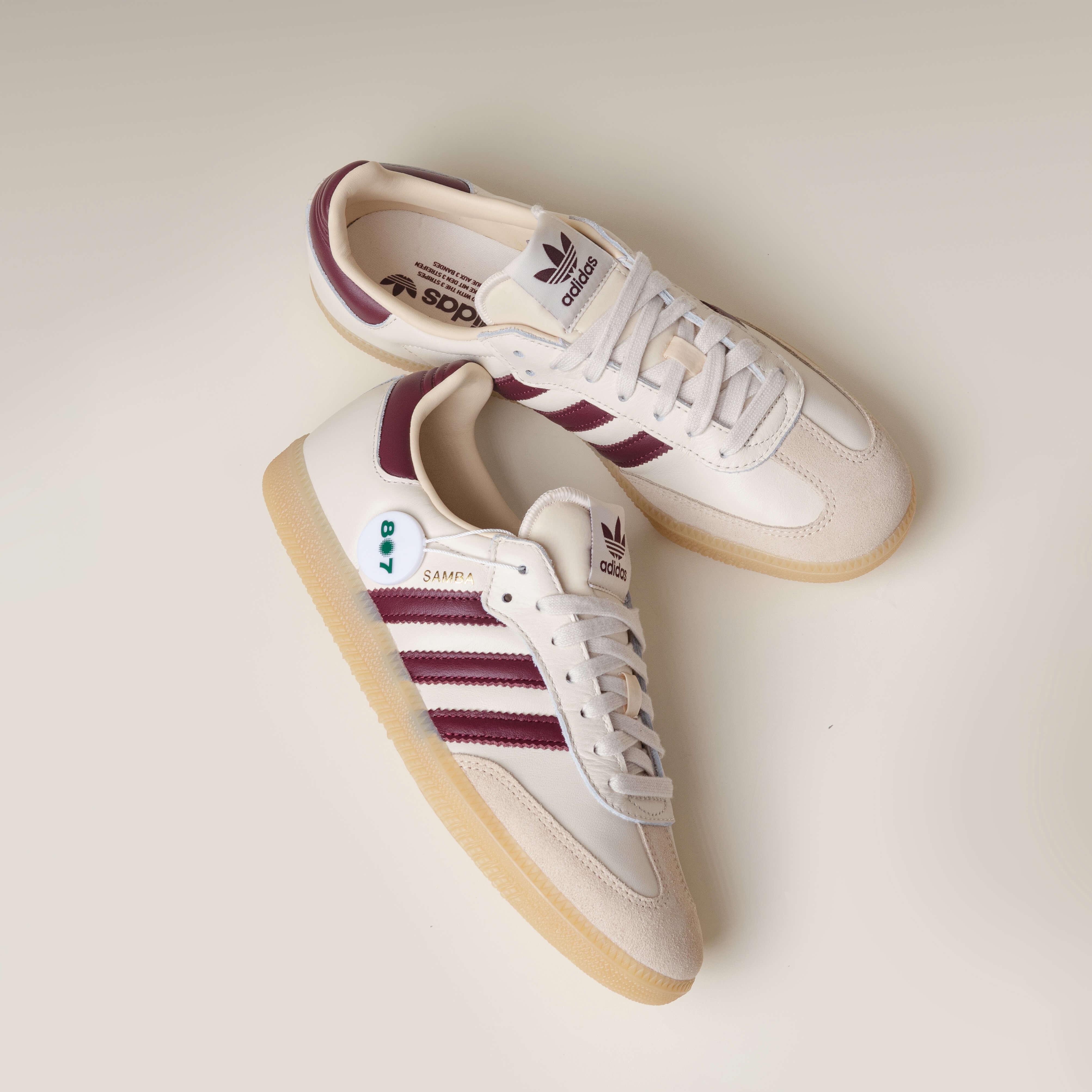 Adidas Samba OG Wonder White Shadow Red