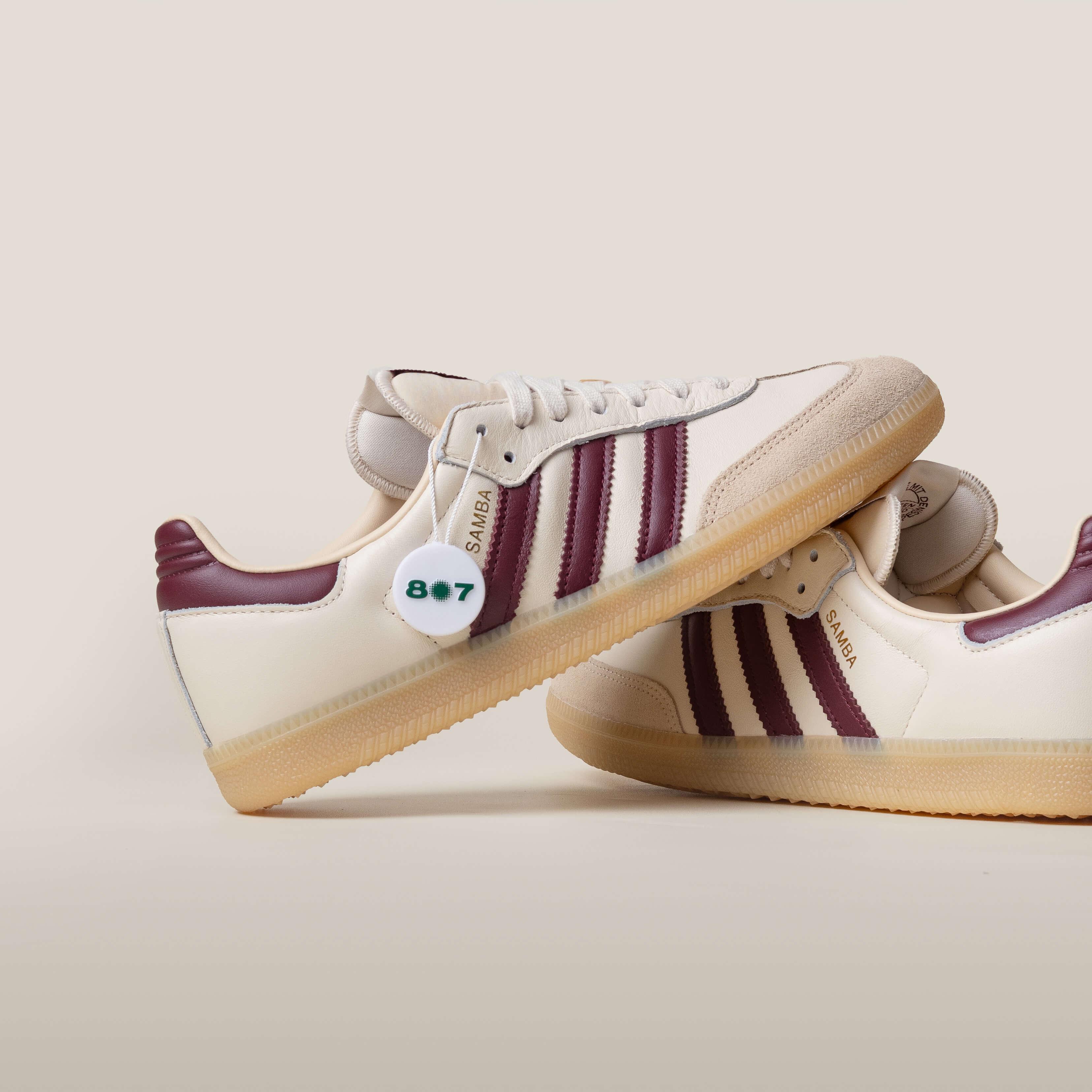 Adidas Samba OG Wonder White Shadow Red