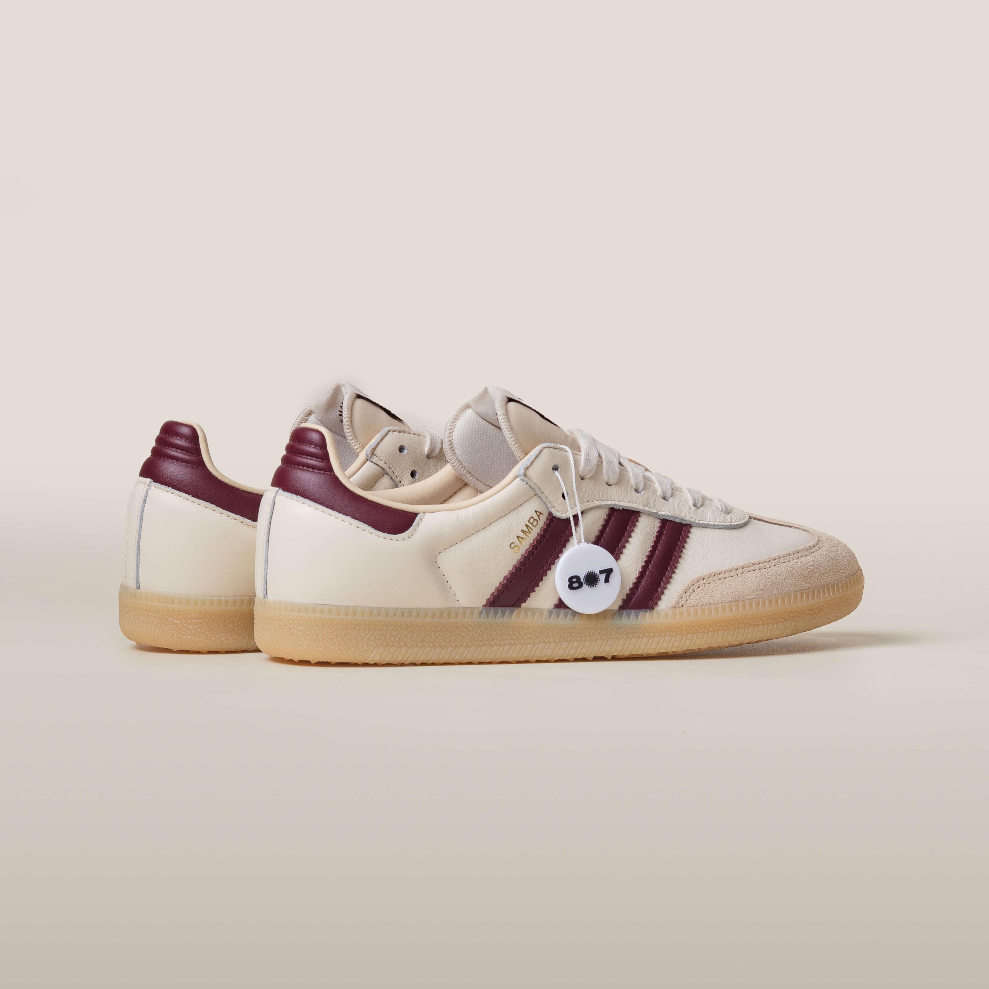 Adidas Samba OG Wonder White Shadow Red