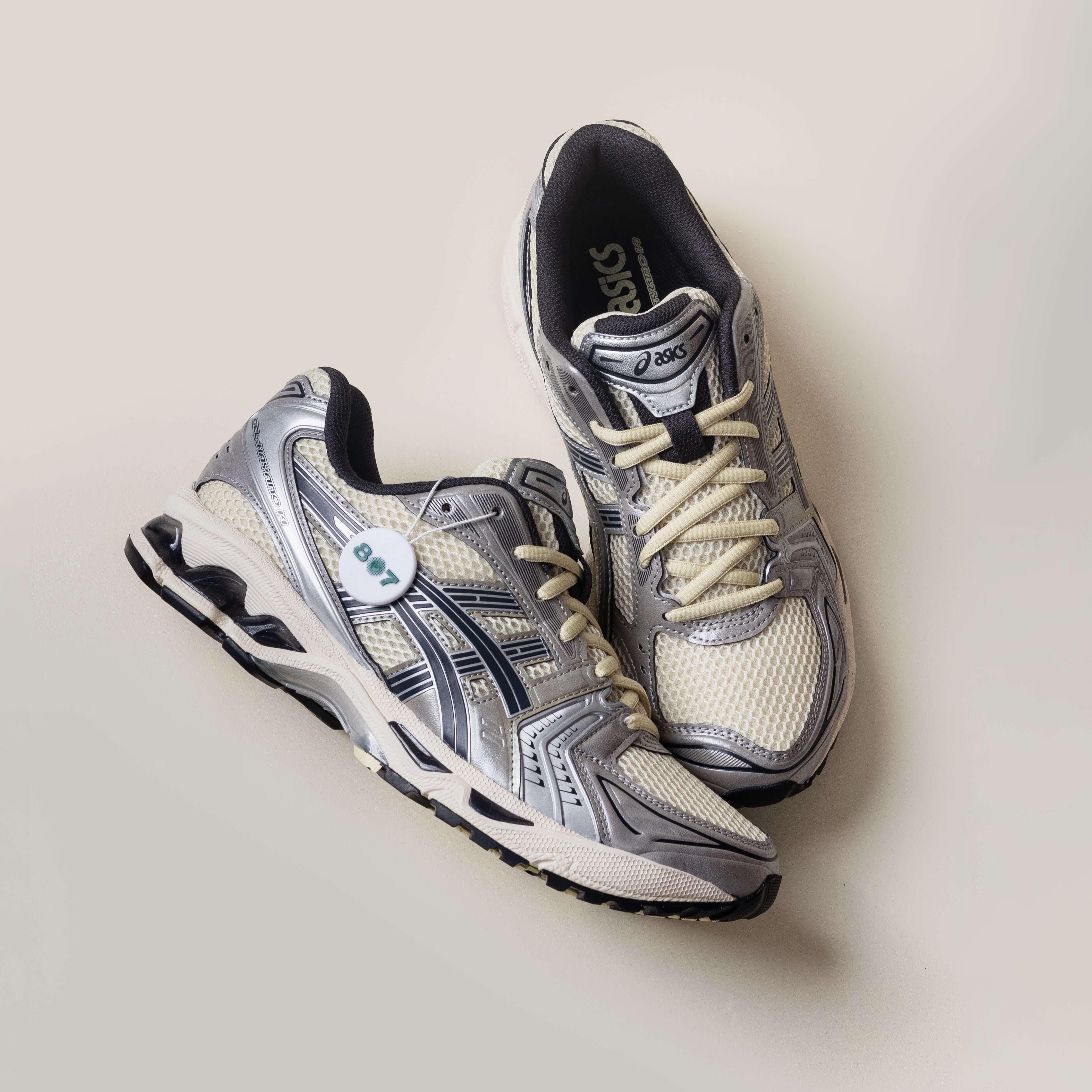 Asics Gel Kayano 14 Oyster White Steeple Grey 