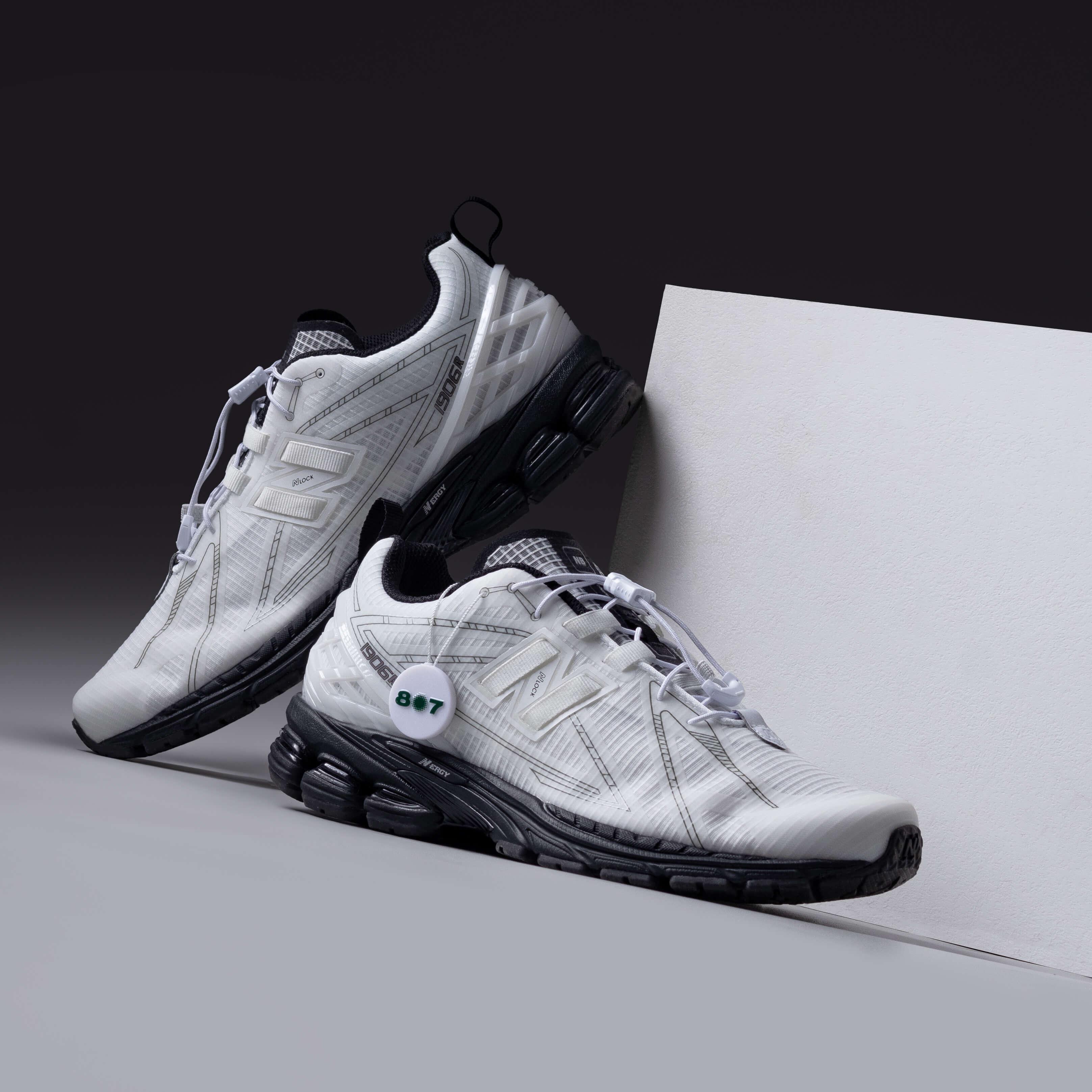 New Balance 1906R No Sew Pack White Black 