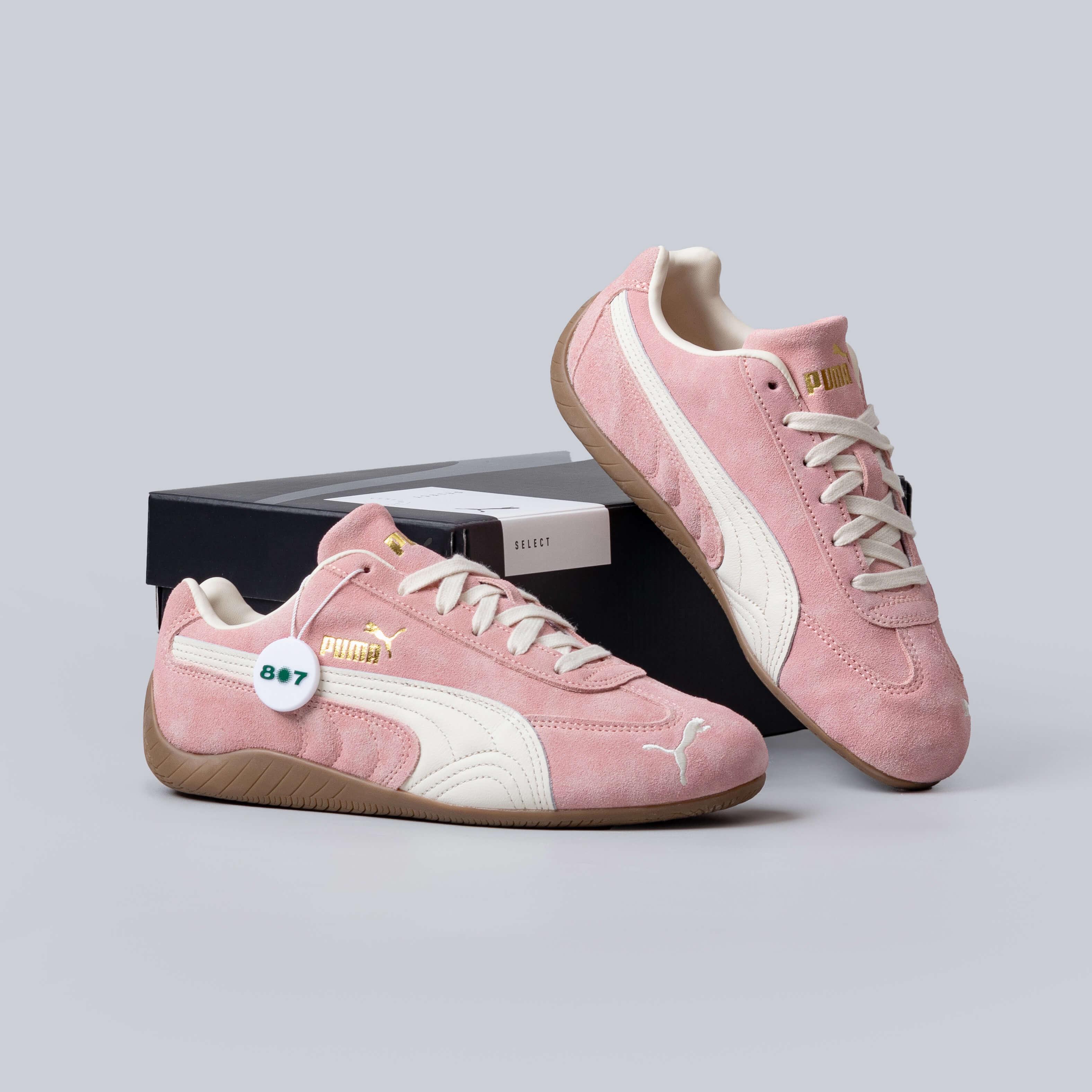 Puma Speedcat Faded Carnation Pink Alpine Snow