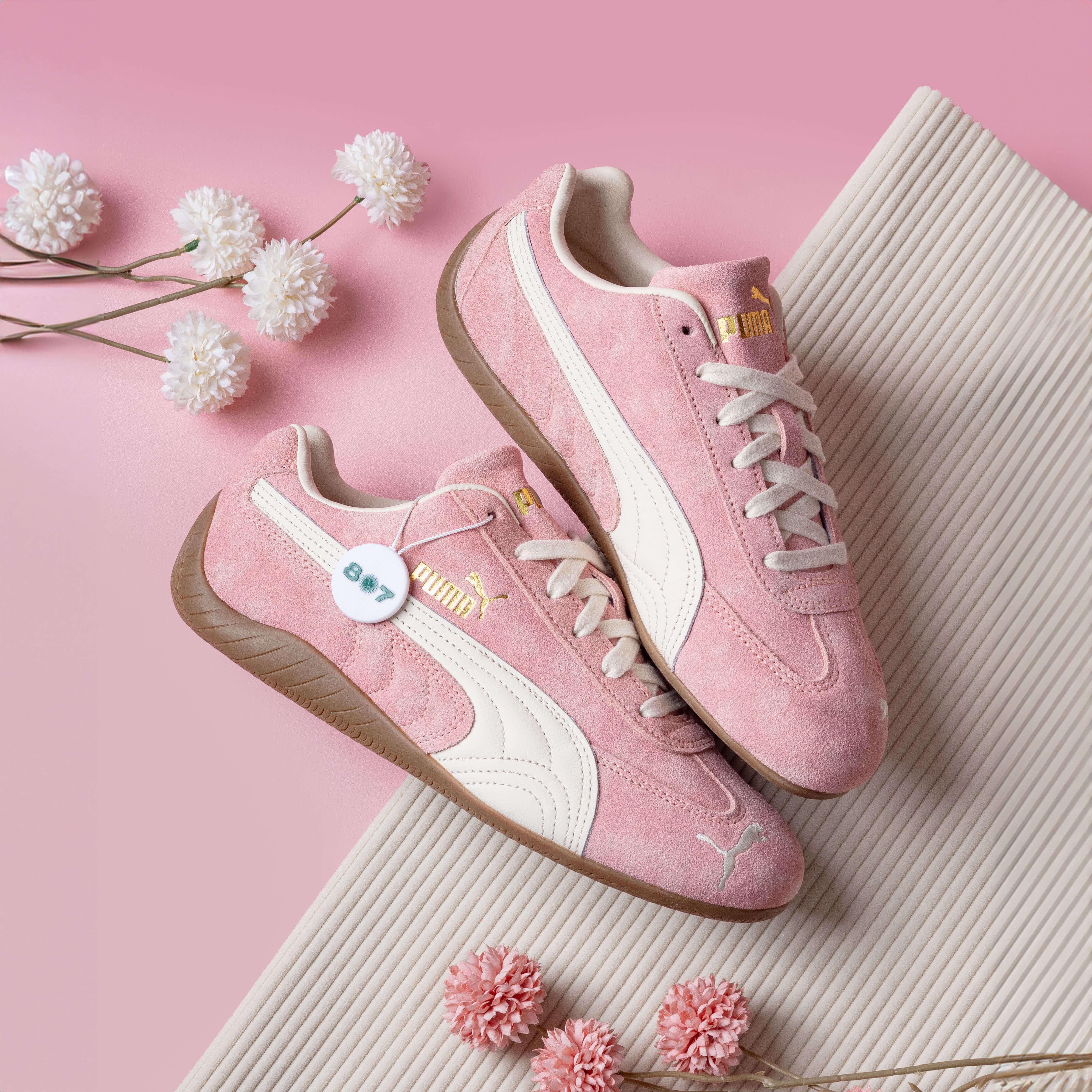 Puma Speedcat Faded Carnation Pink Alpine Snow