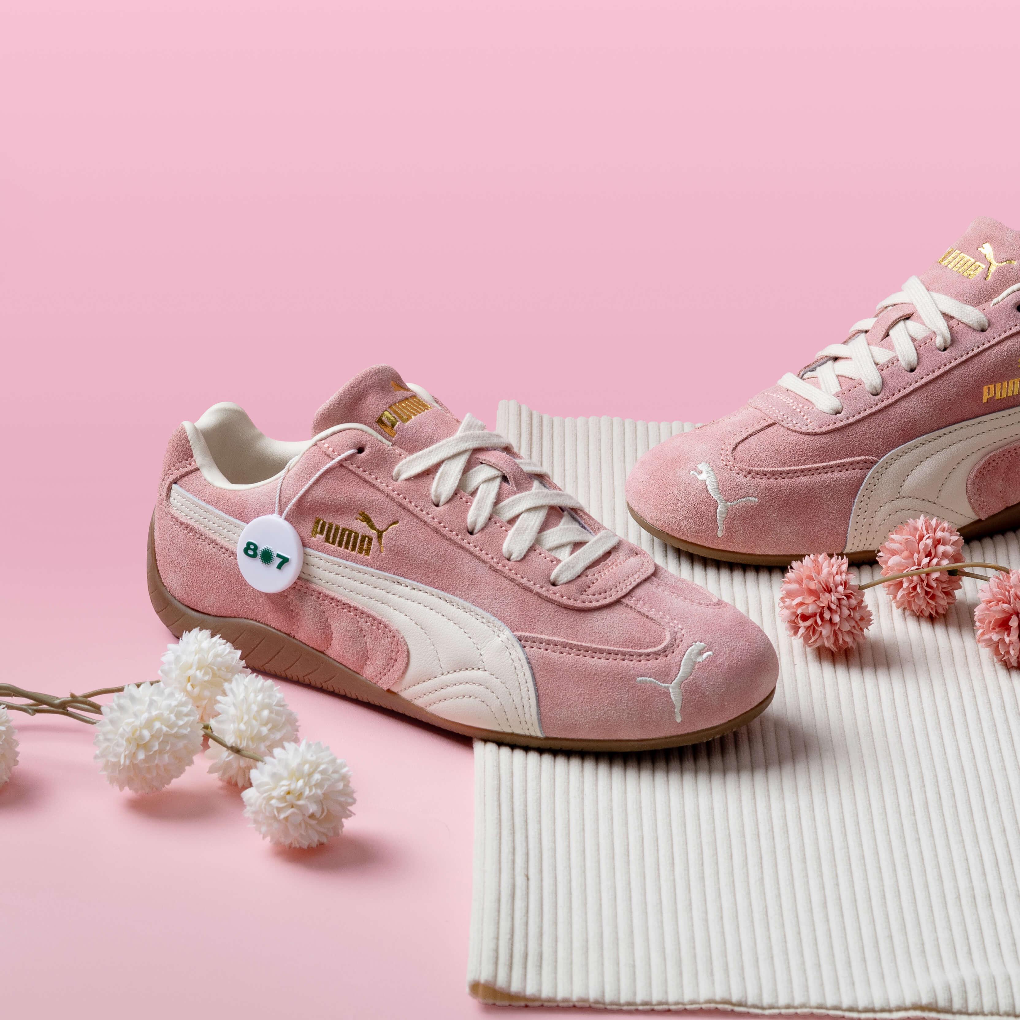 Puma Speedcat Faded Carnation Pink Alpine Snow