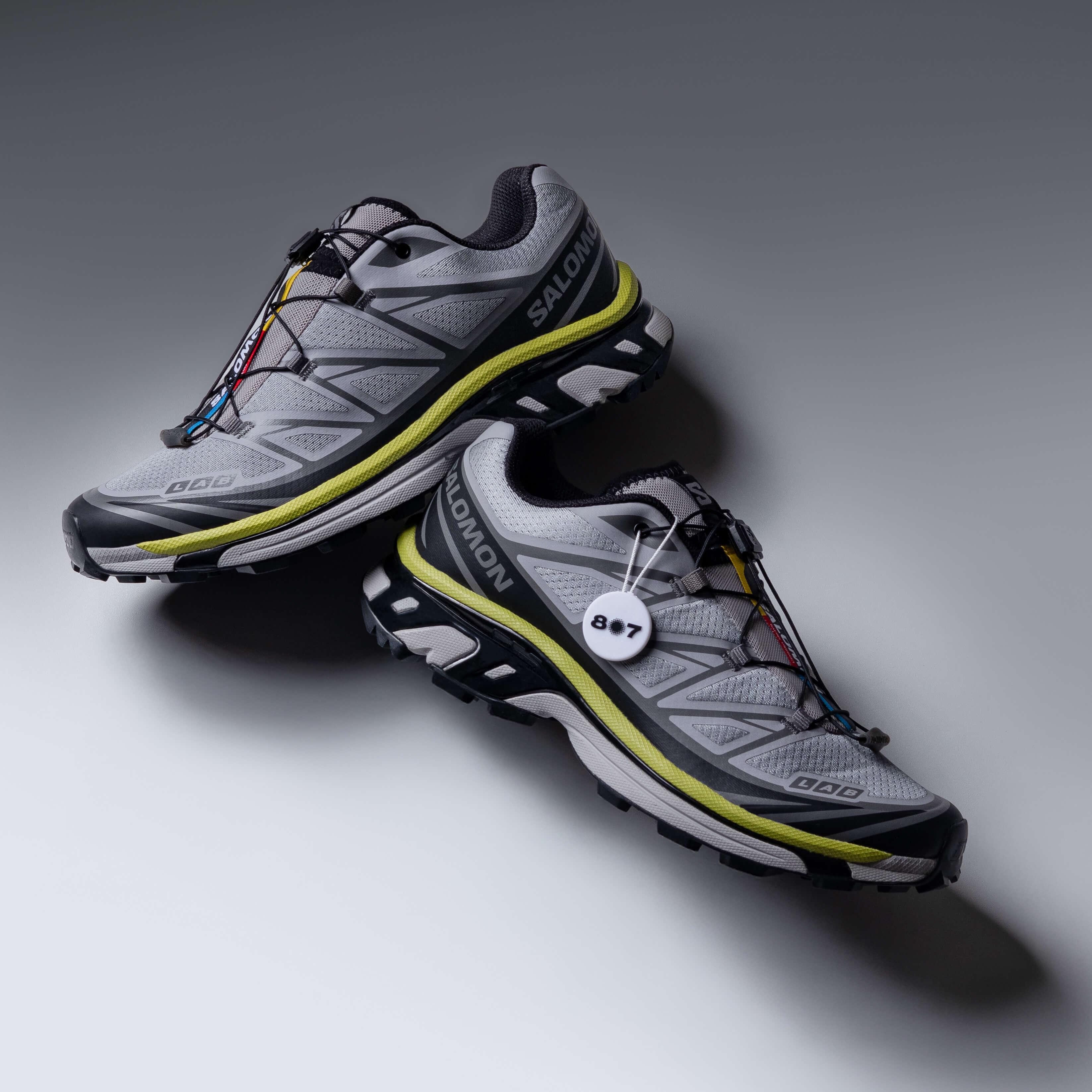 Salomon XT6 Alloy Black Dark Citron