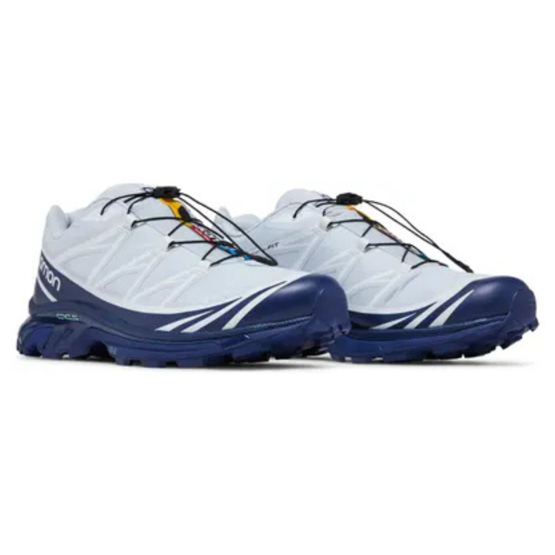 Salomon XT6 Goretex Blue Print Heather White