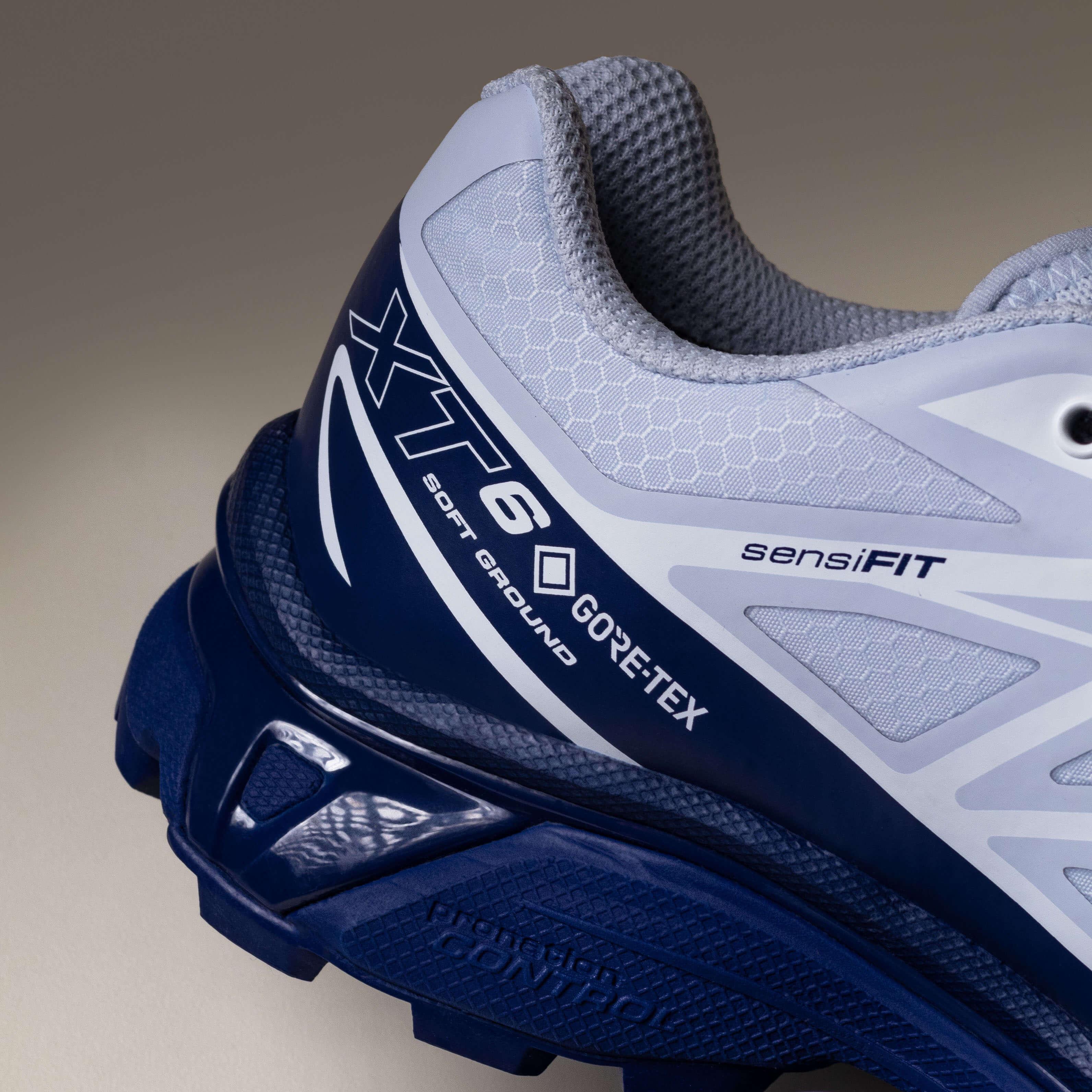 Salomon XT6 Goretex Blue Print Heather White