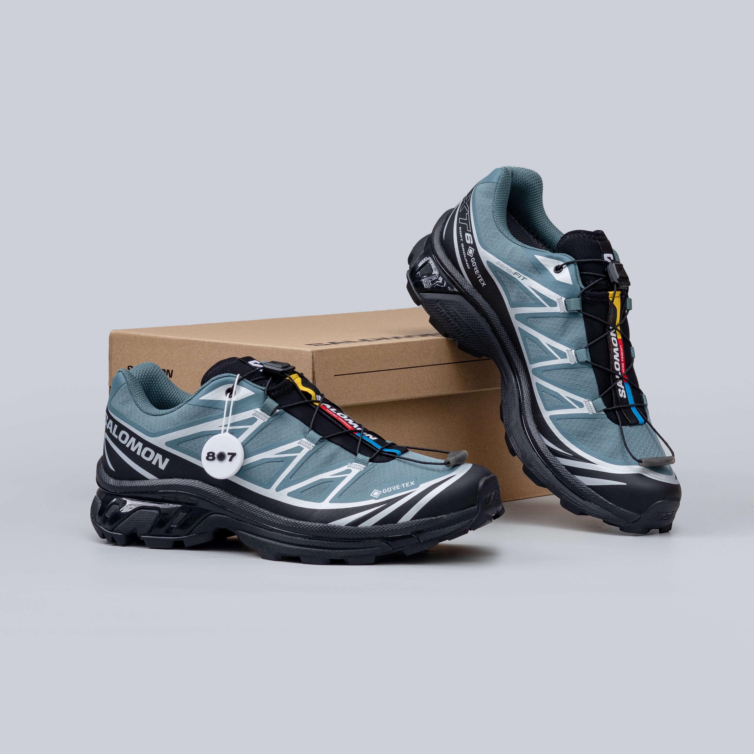 Salomon XT6 Goretex North Atlantic Black