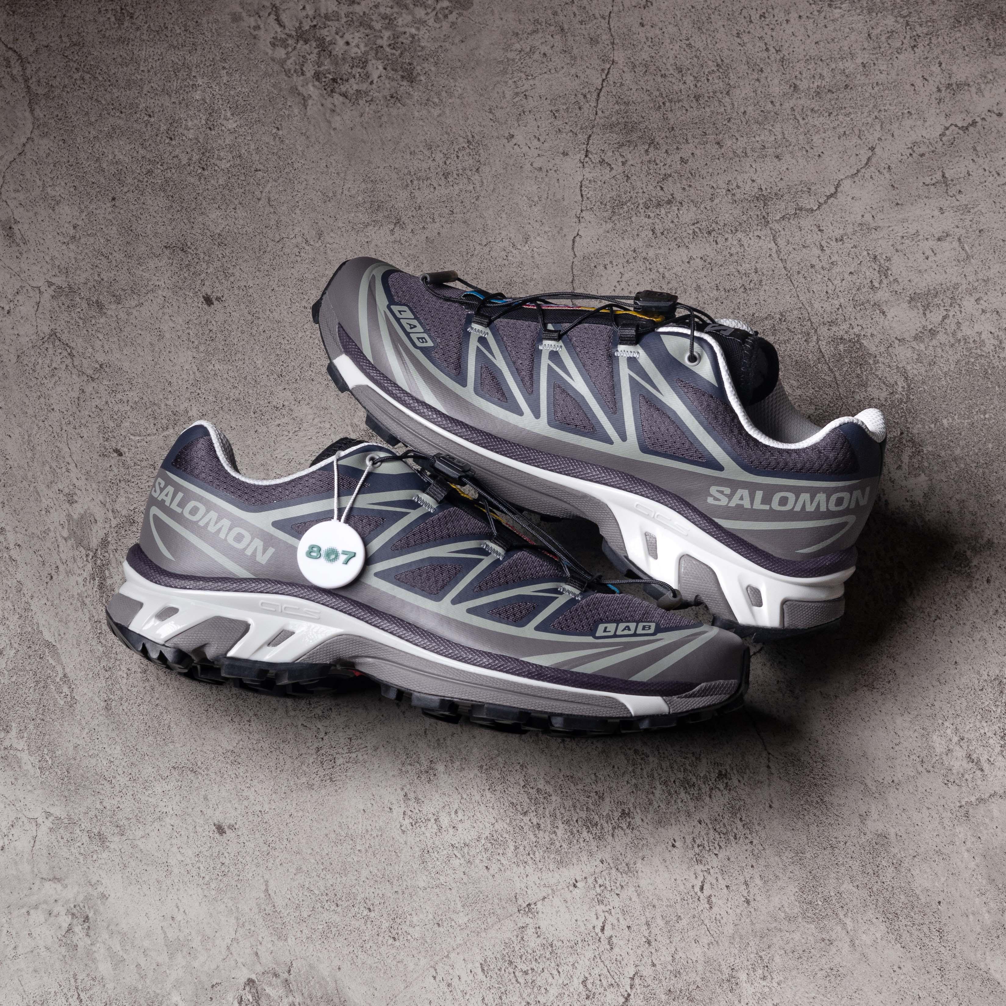 Salomon XT6 Nine Iron Excalibur Plum