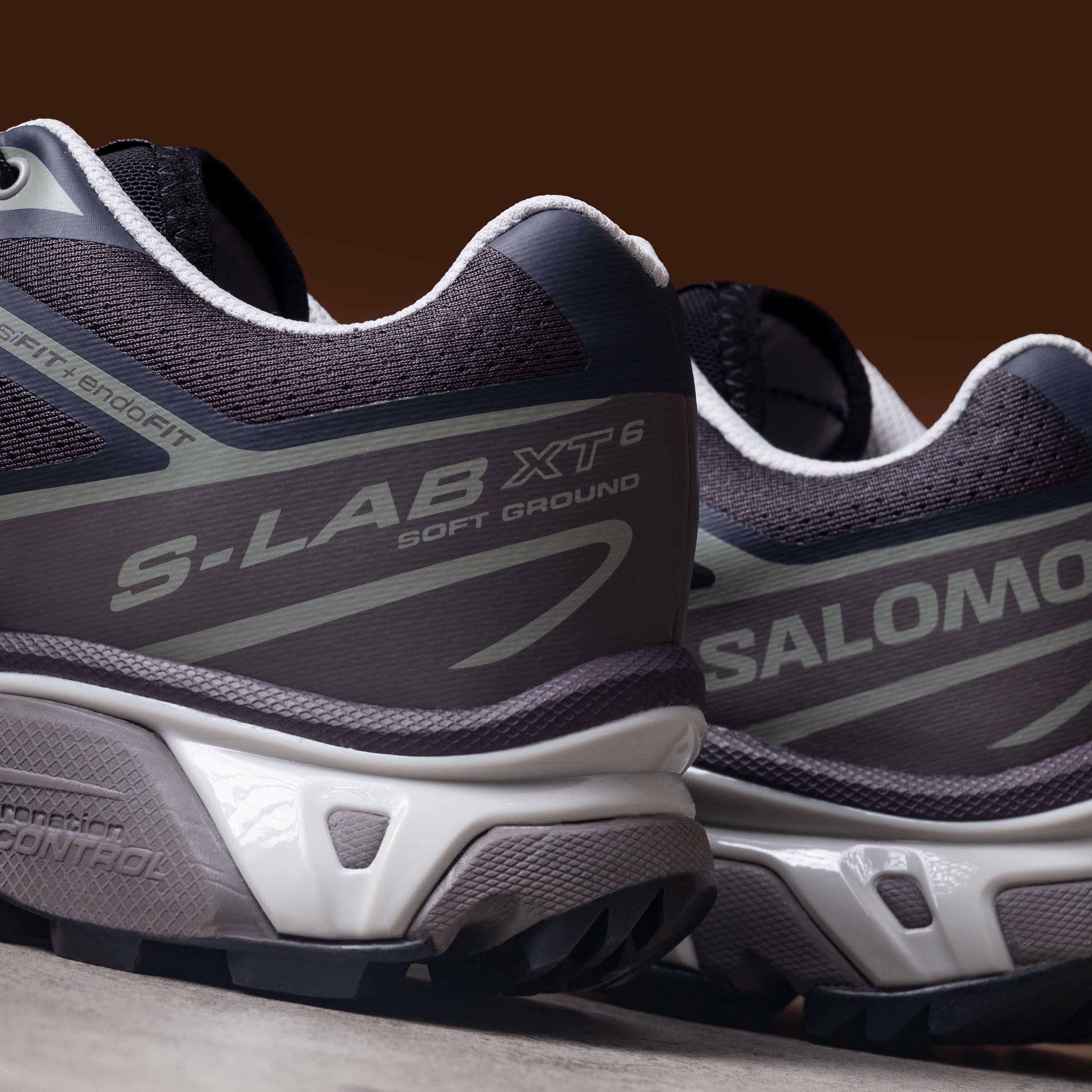Salomon XT6 Nine Iron Excalibur Plum