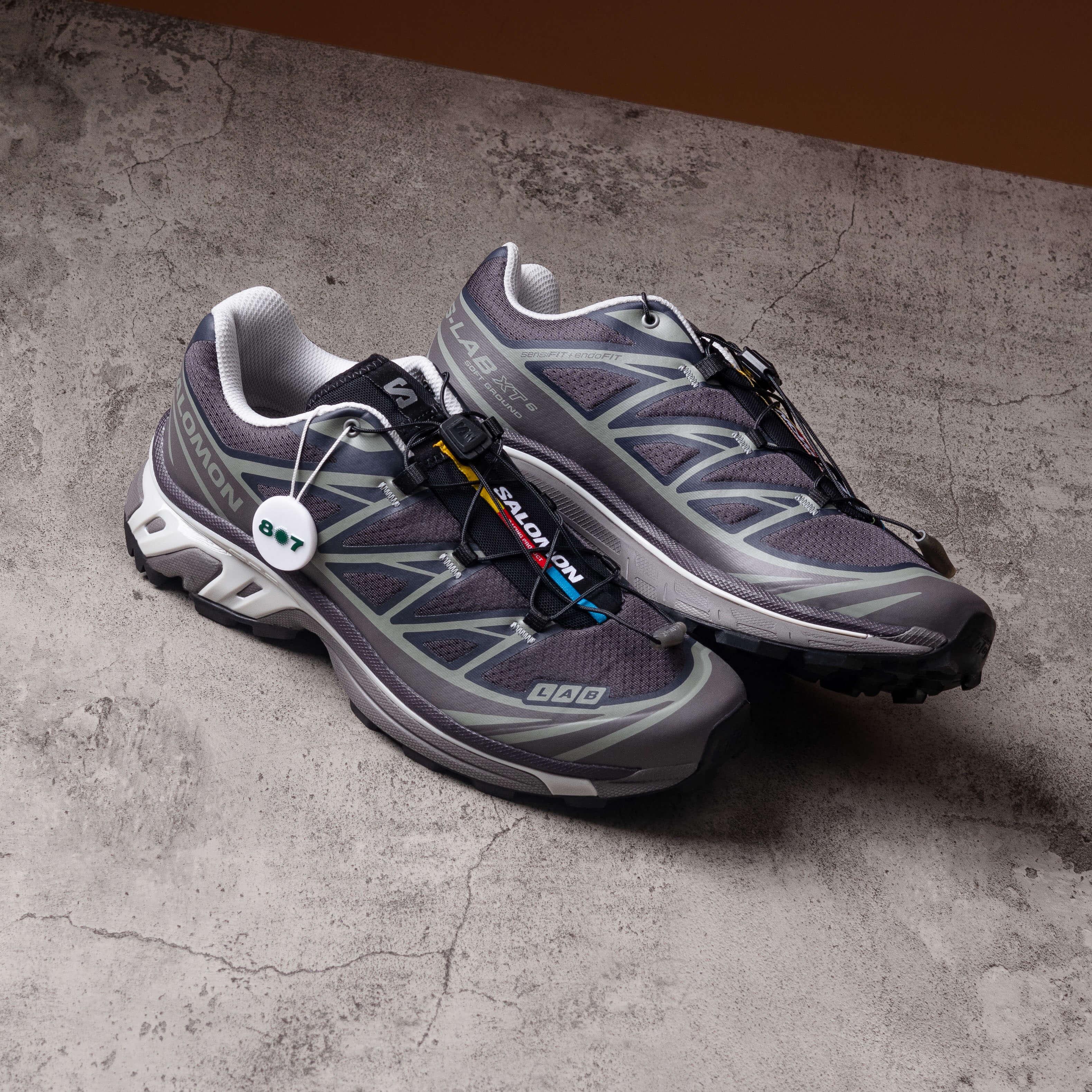 Salomon XT6 Nine Iron Excalibur Plum