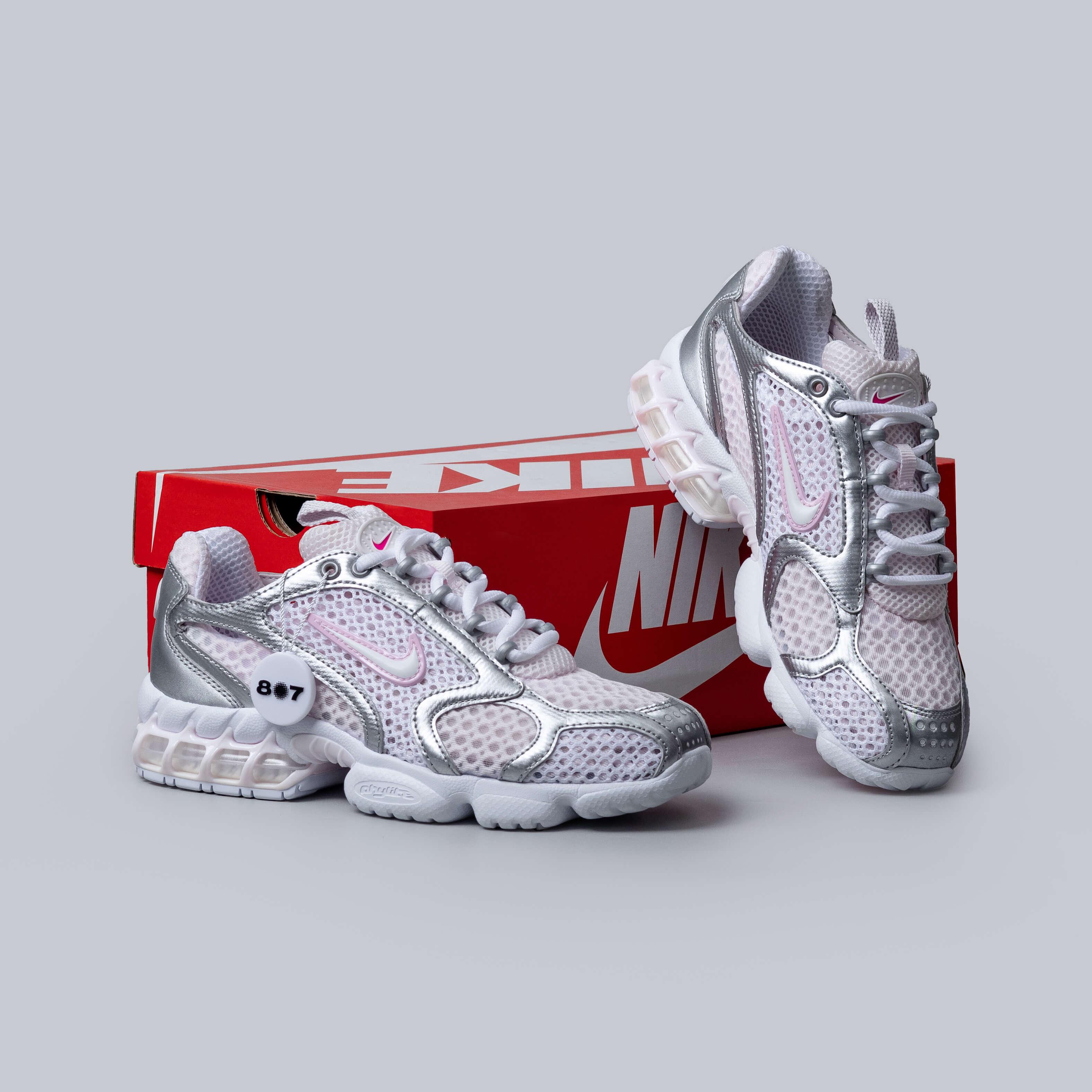 Nike Air Zoom Spiridon Cage 2 Pale Pink Silver