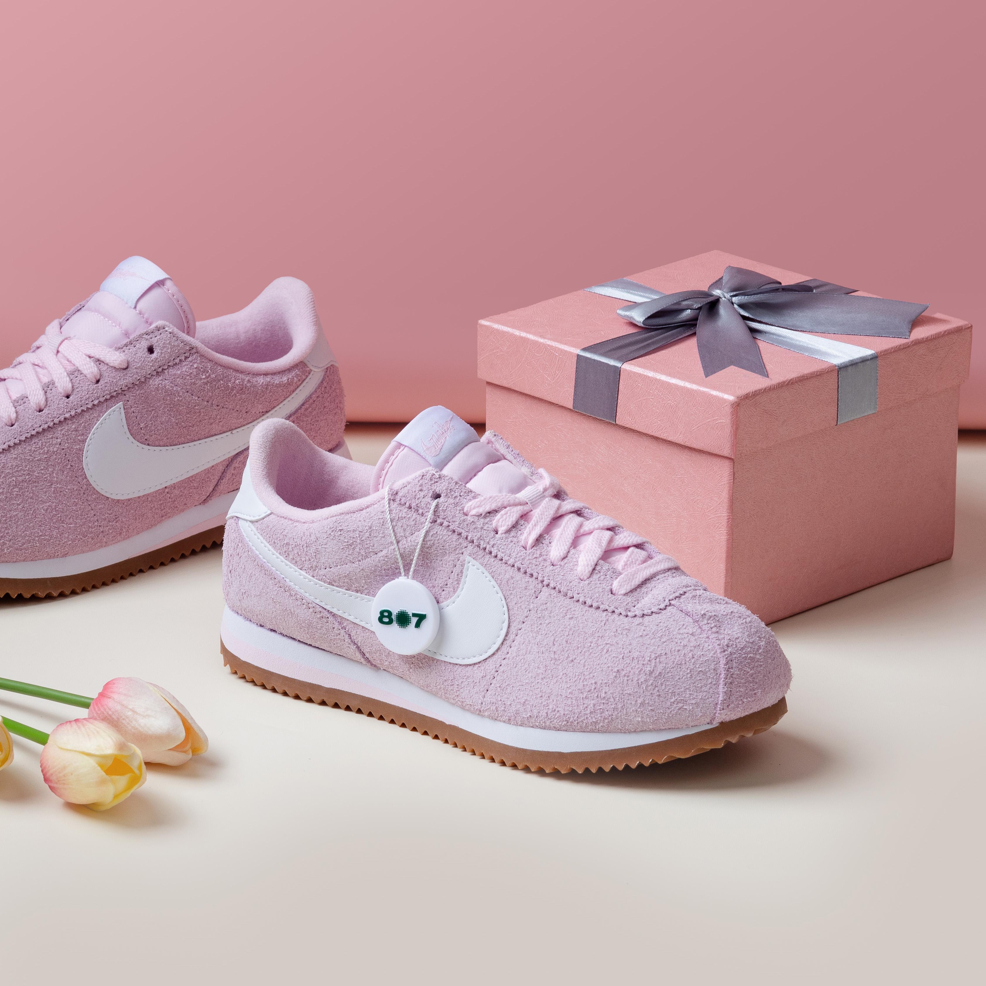 Nike Cortez Pink Foam White