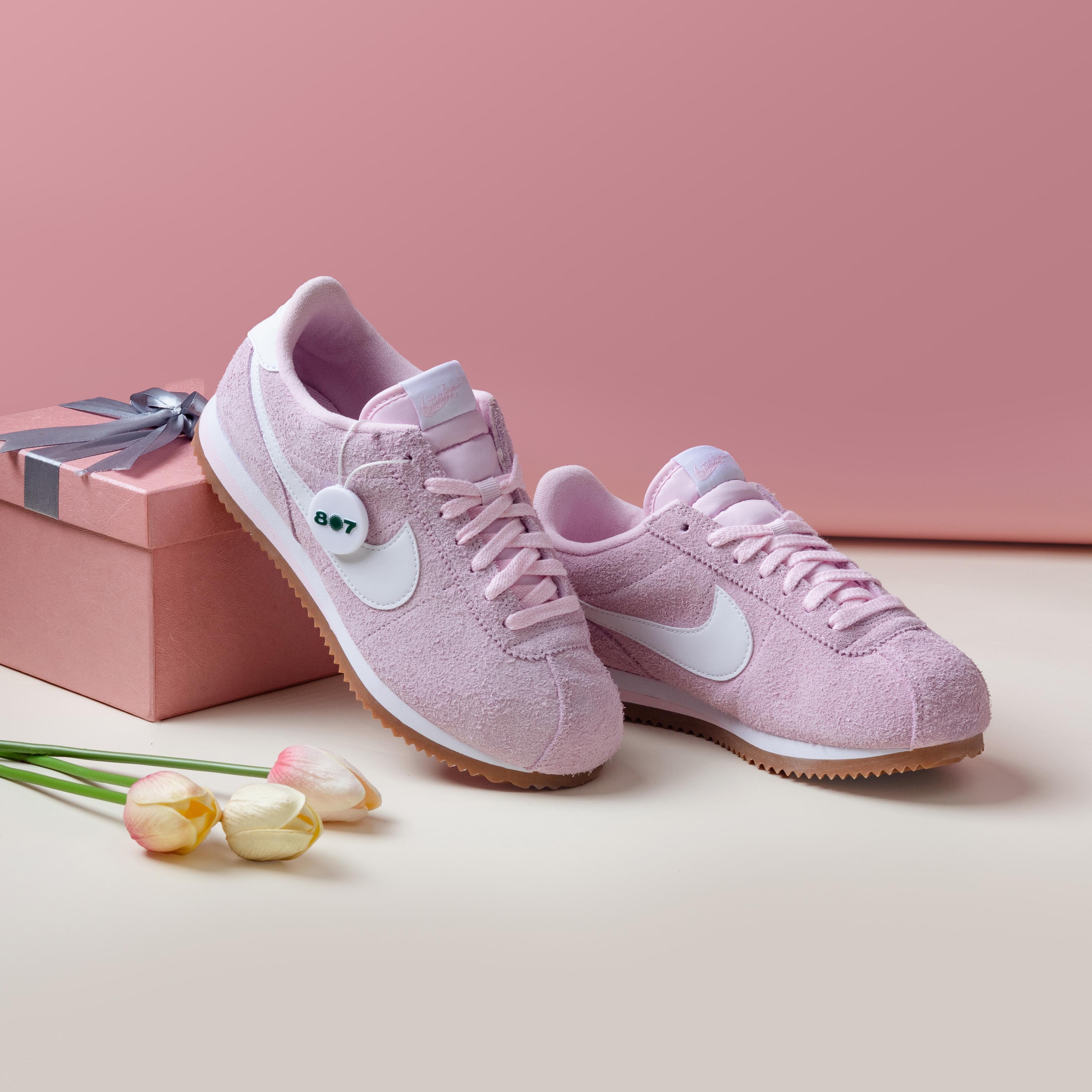 Nike Cortez Pink Foam White