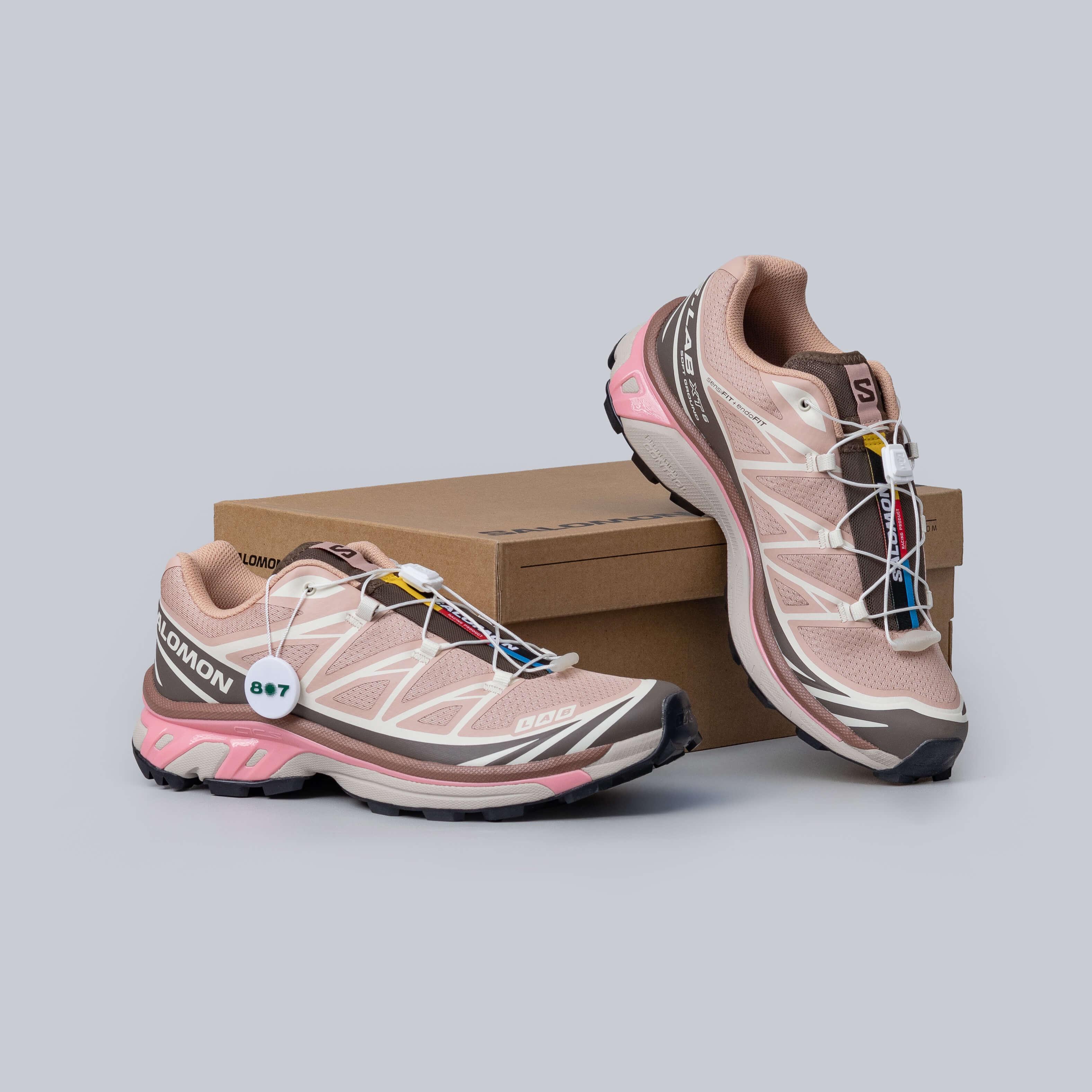 Salomon XT6 Mahogany Rose Earth Brown
