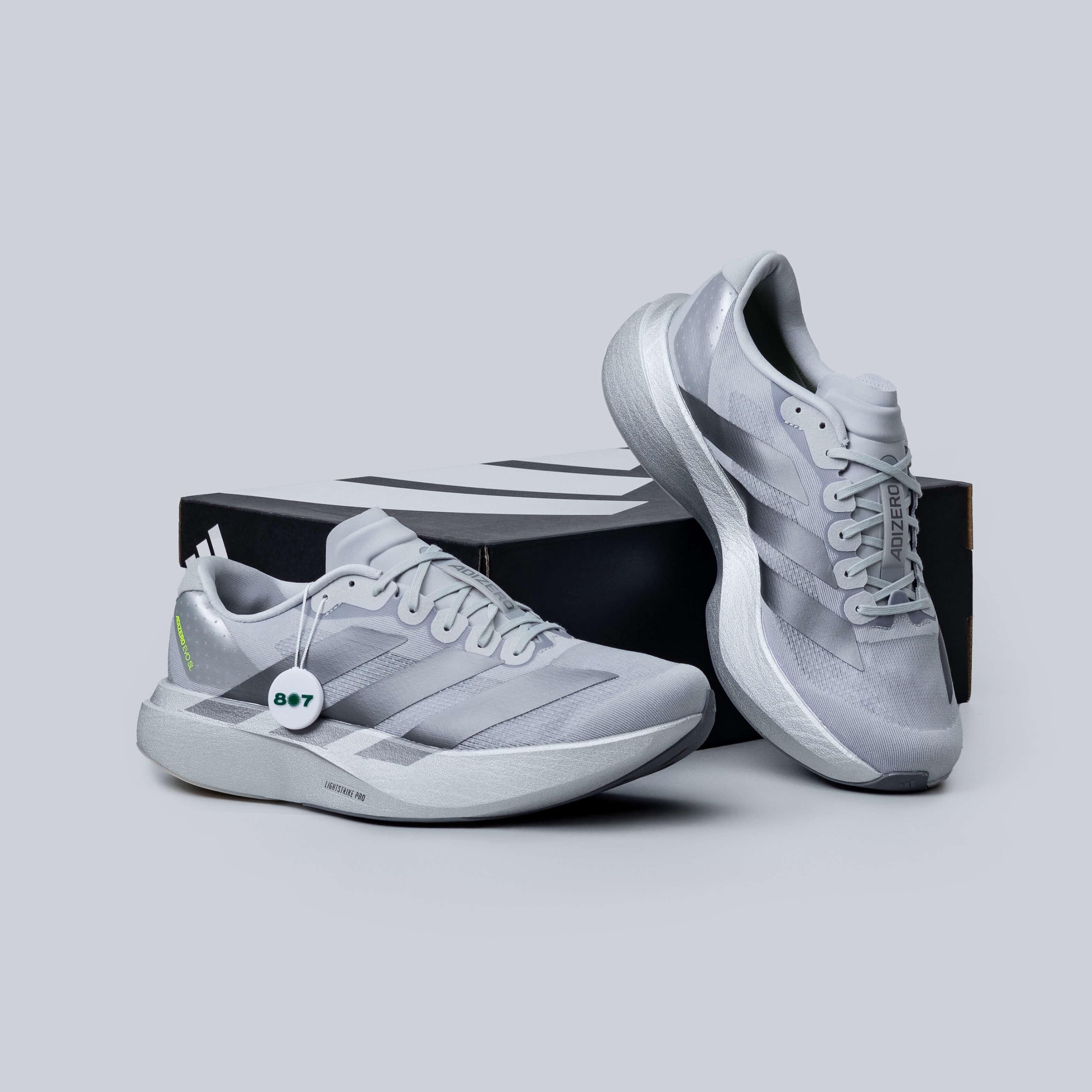 Adidas Adizero Evo SL Silver Metallic