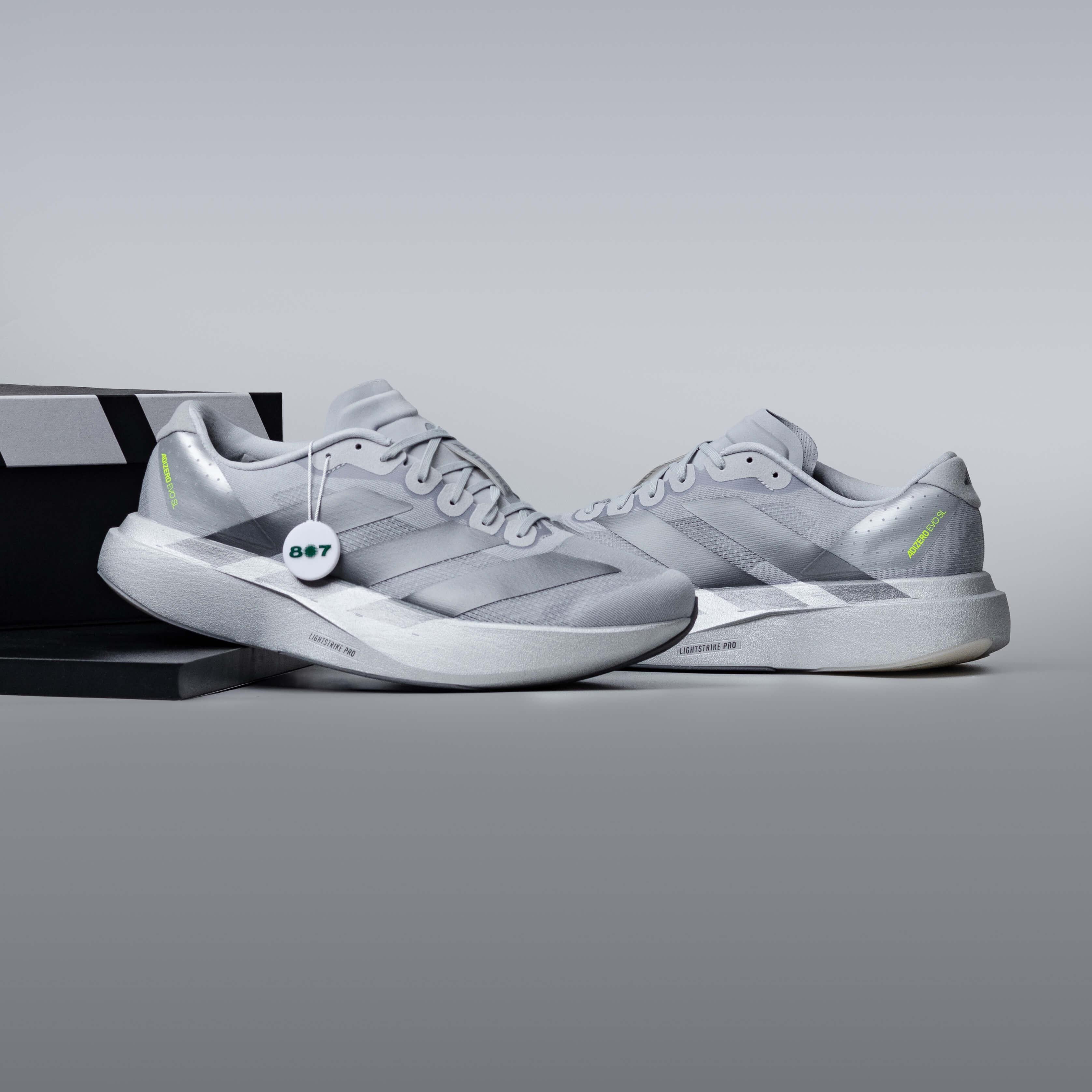 Adidas Adizero Evo SL Silver Metallic