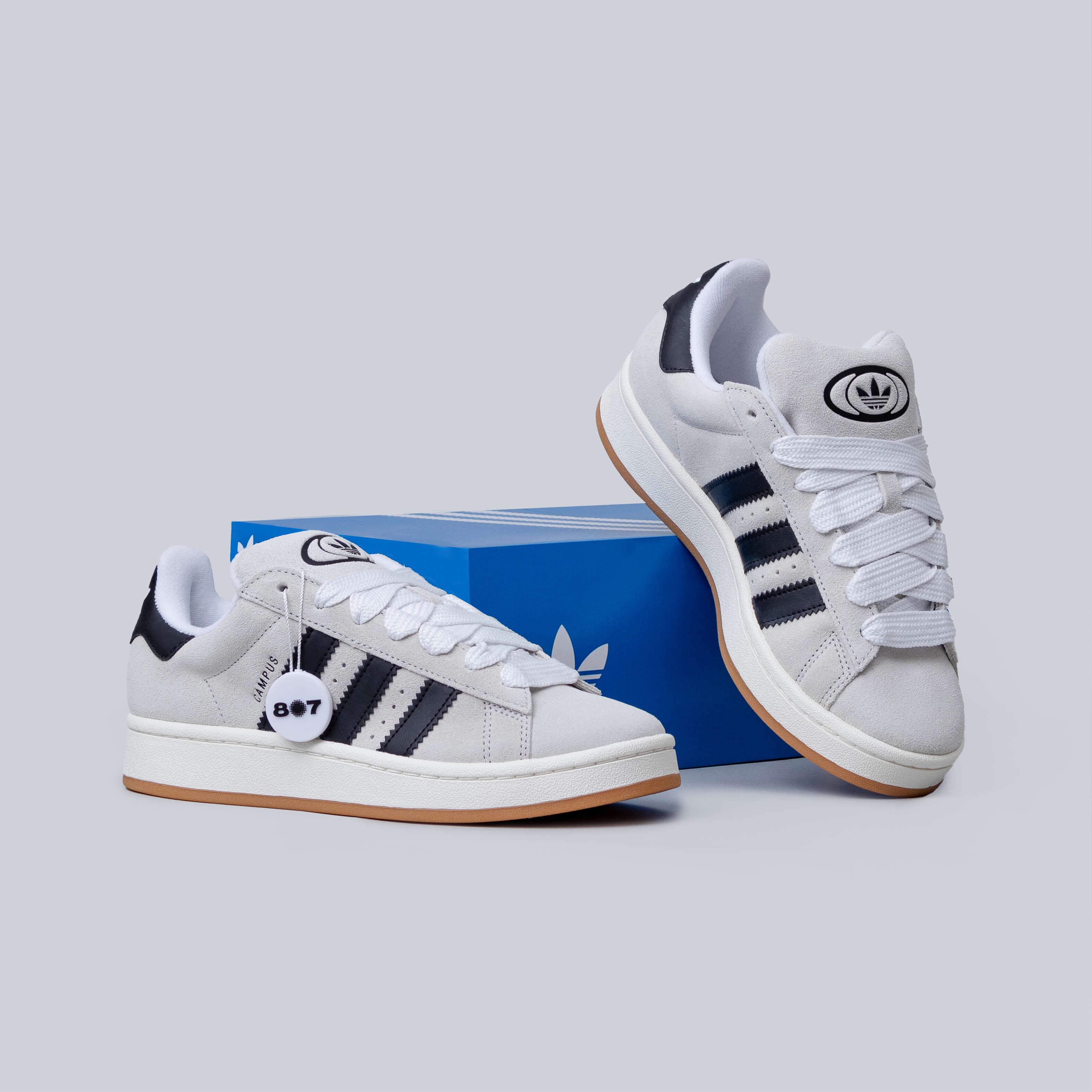 Adidas Campus 00s Crystal White Core Black