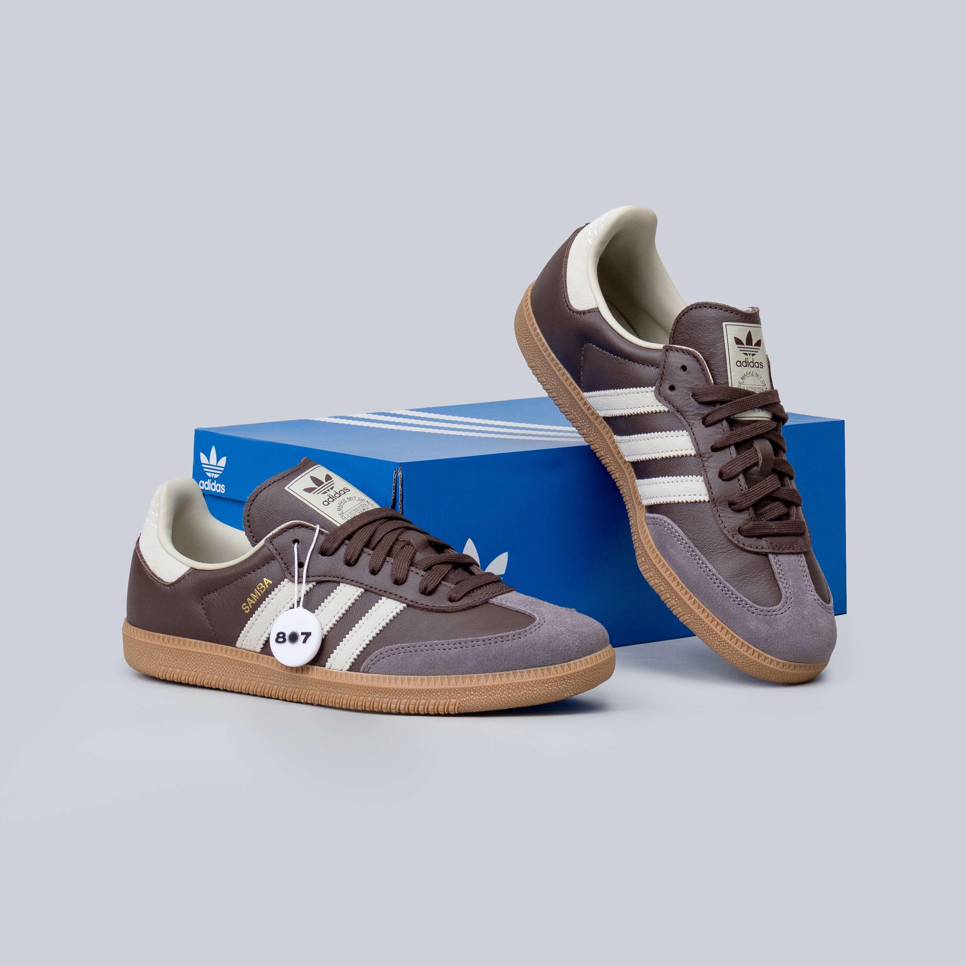 Adidas Samba OG Brown Putty Grey