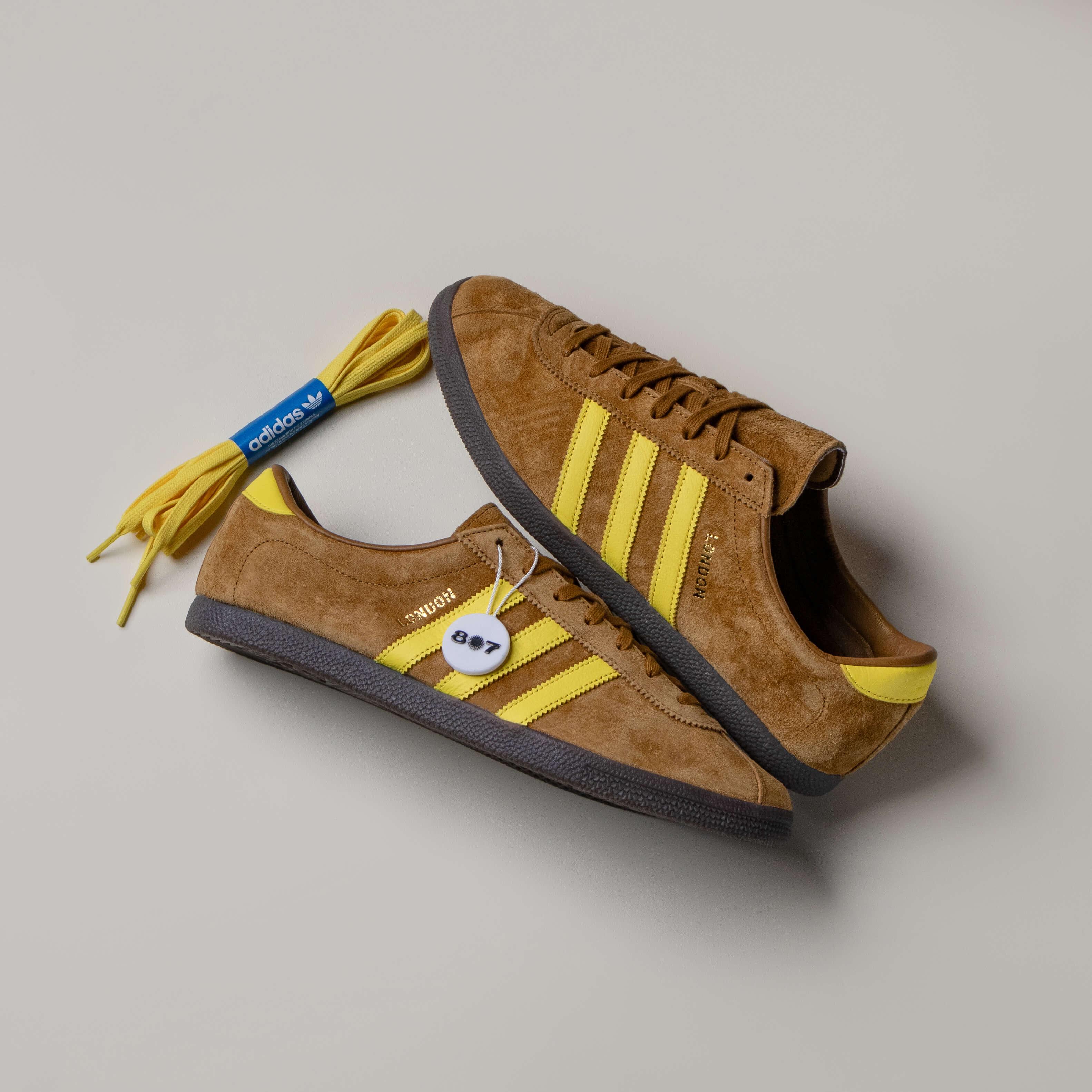 Adidas London Size Exclusive City Series Brown Yellow