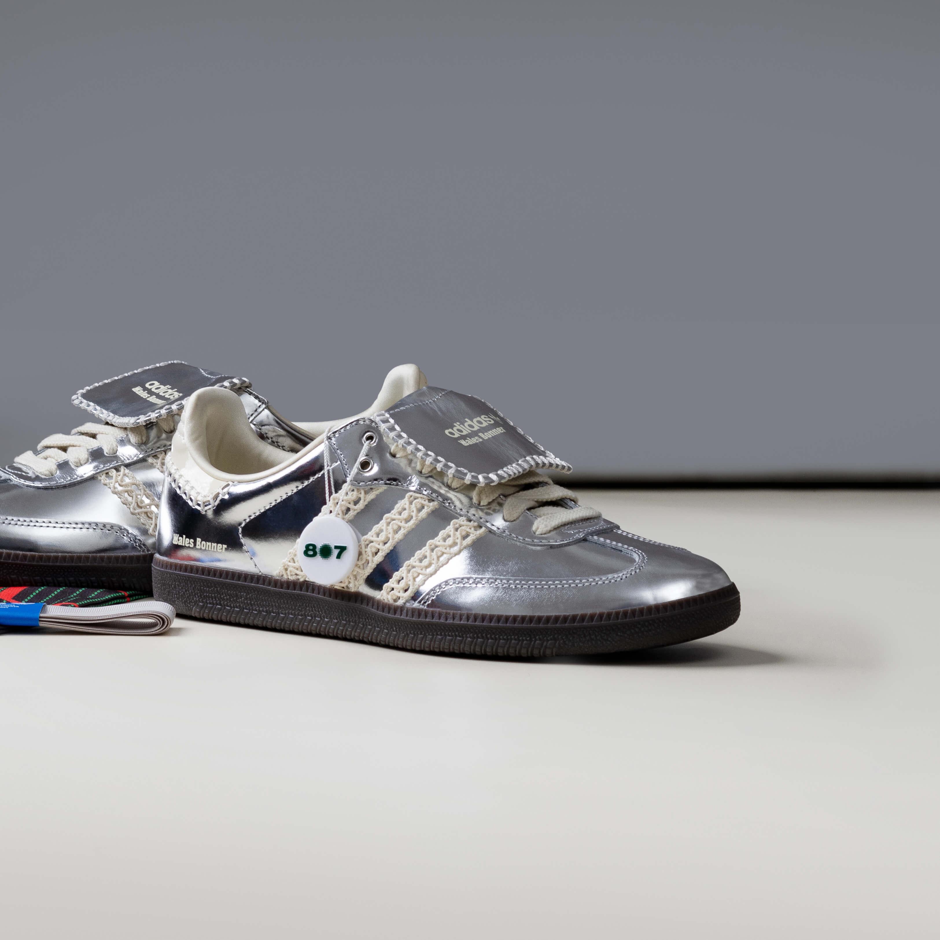 Adidas Samba Wales Bonner Silver