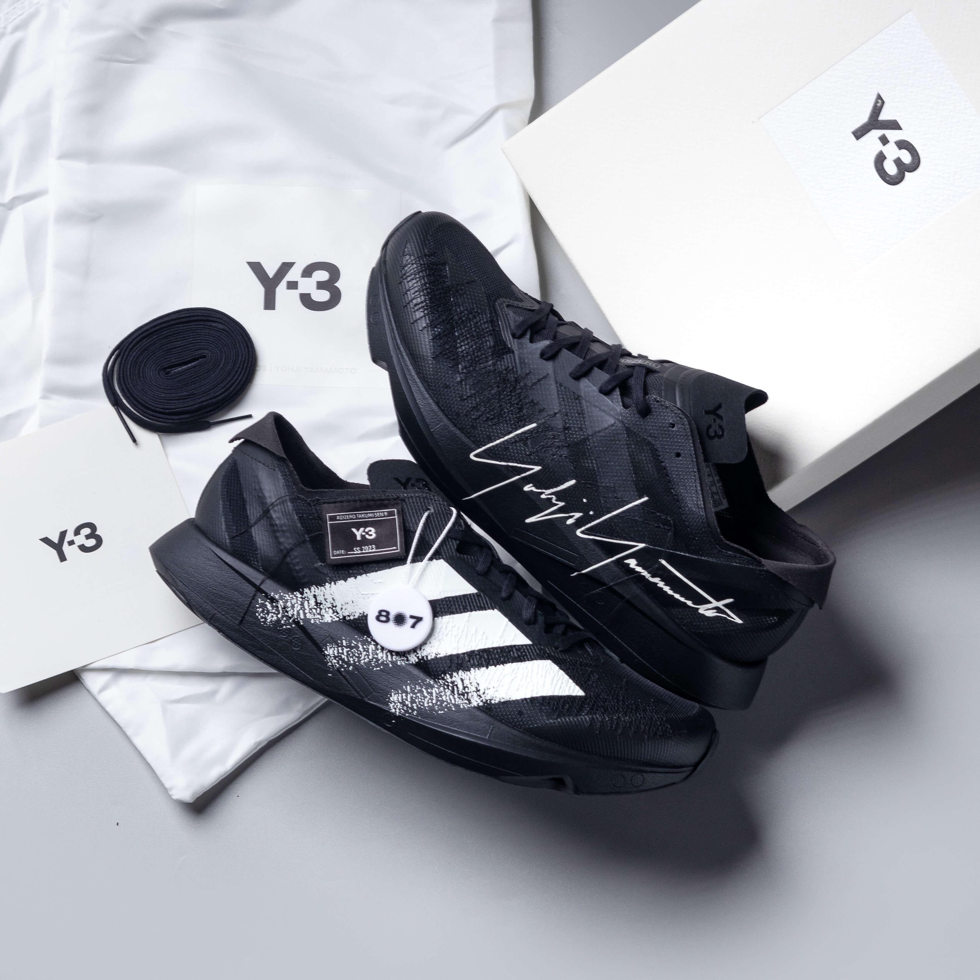 Adidas Y3 Takumi Sen 9 Black White