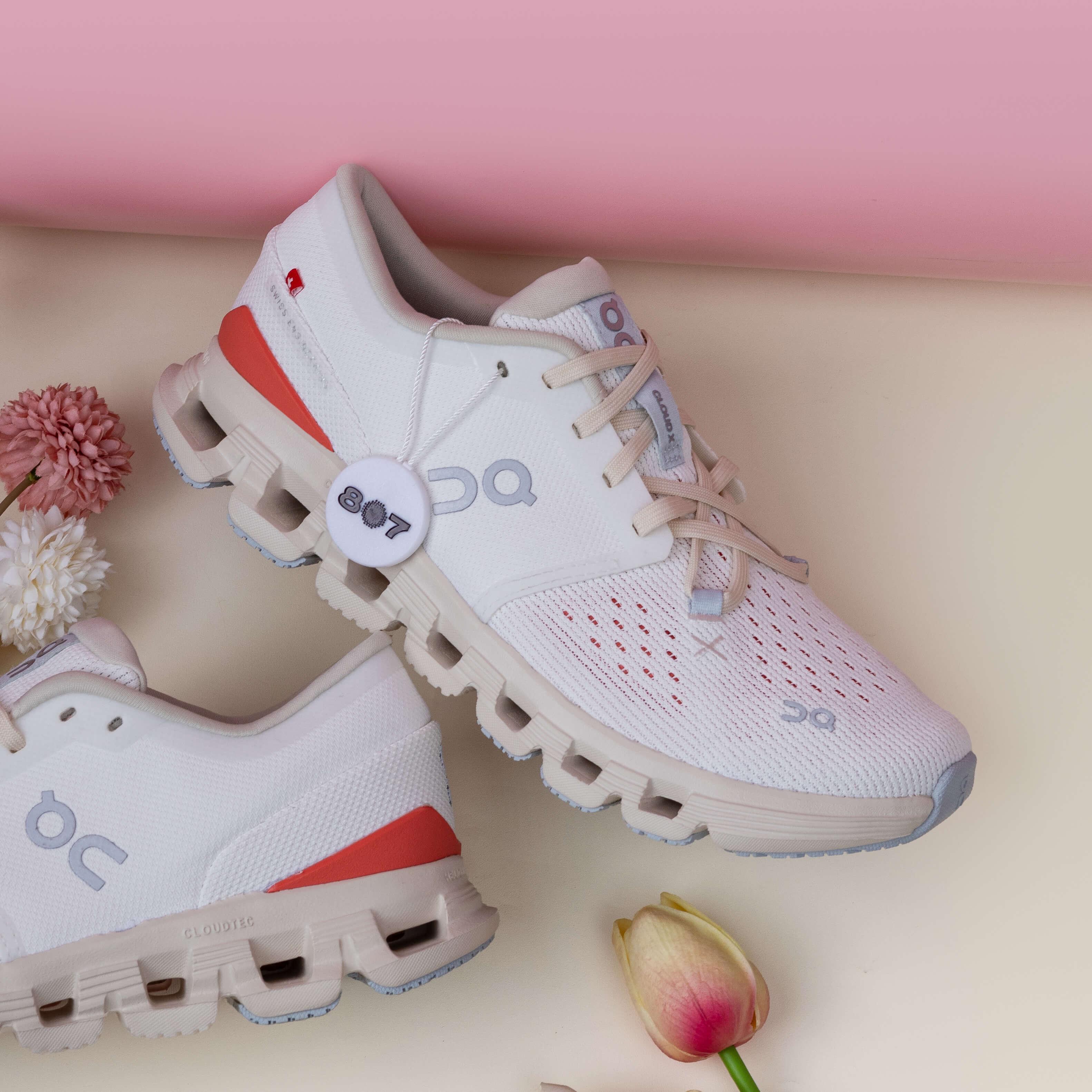 ON Cloud X 4 Ivory Salmon 