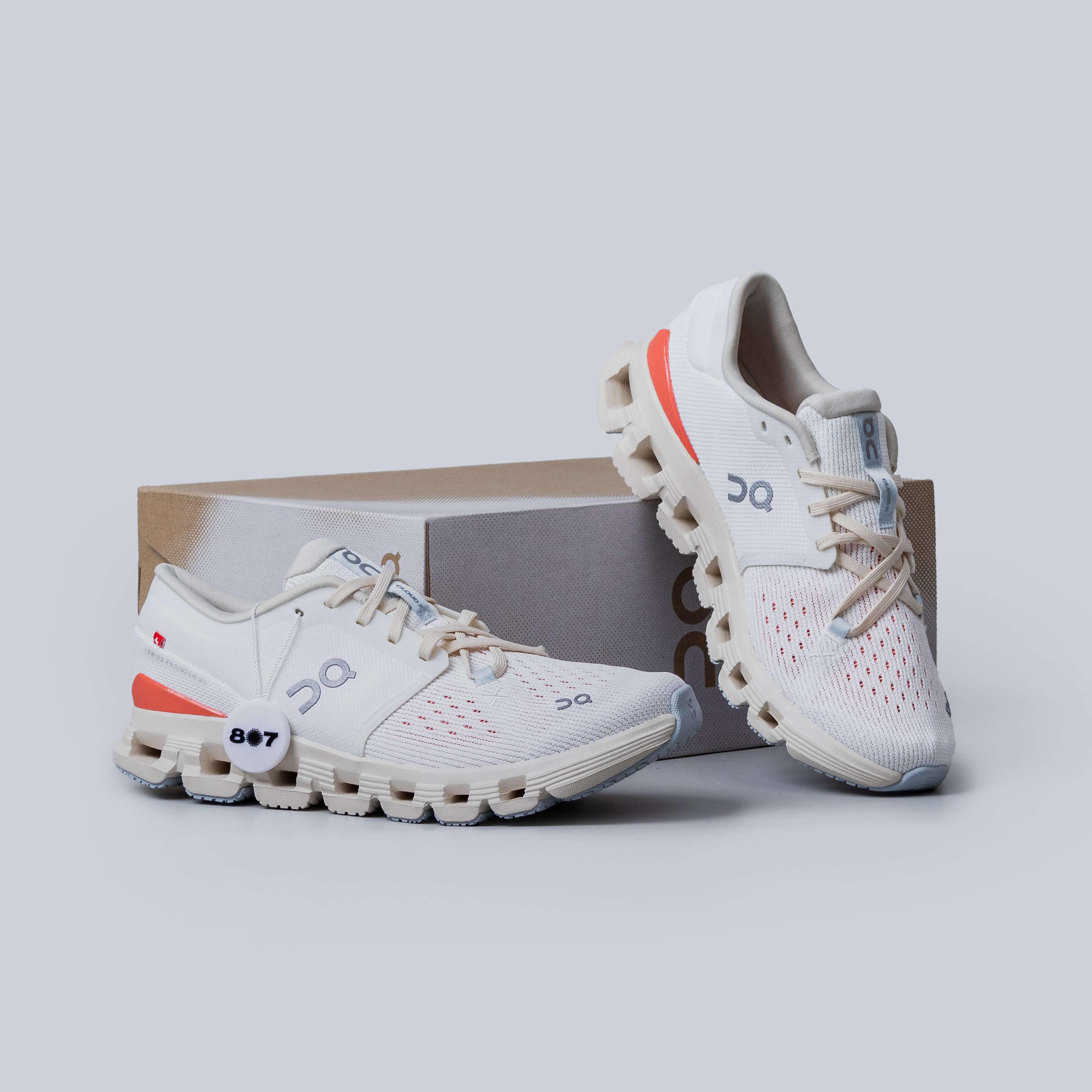 ON Cloud X 4 Ivory Salmon 