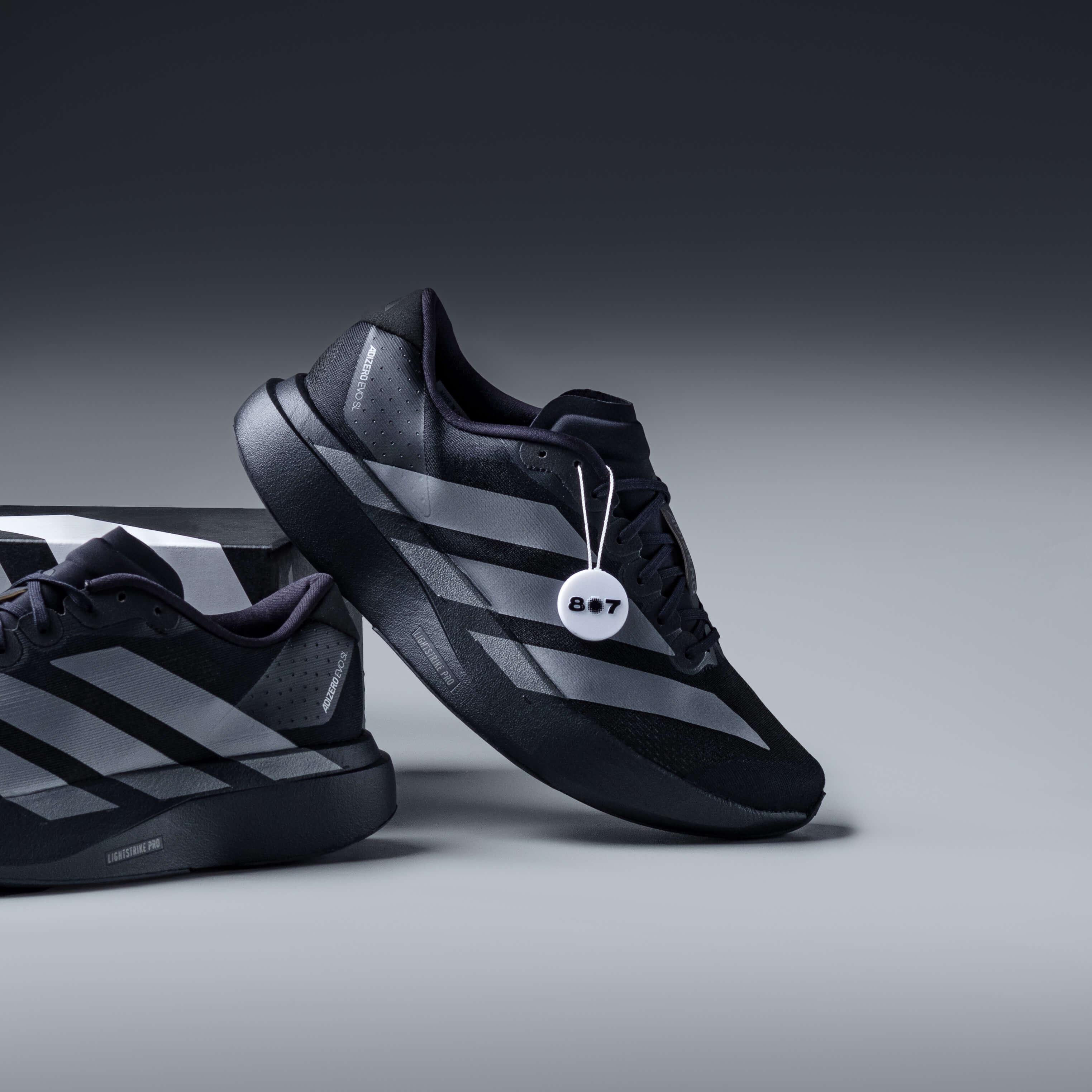 Adidas Adizero Evo SL Black Iron Metallic