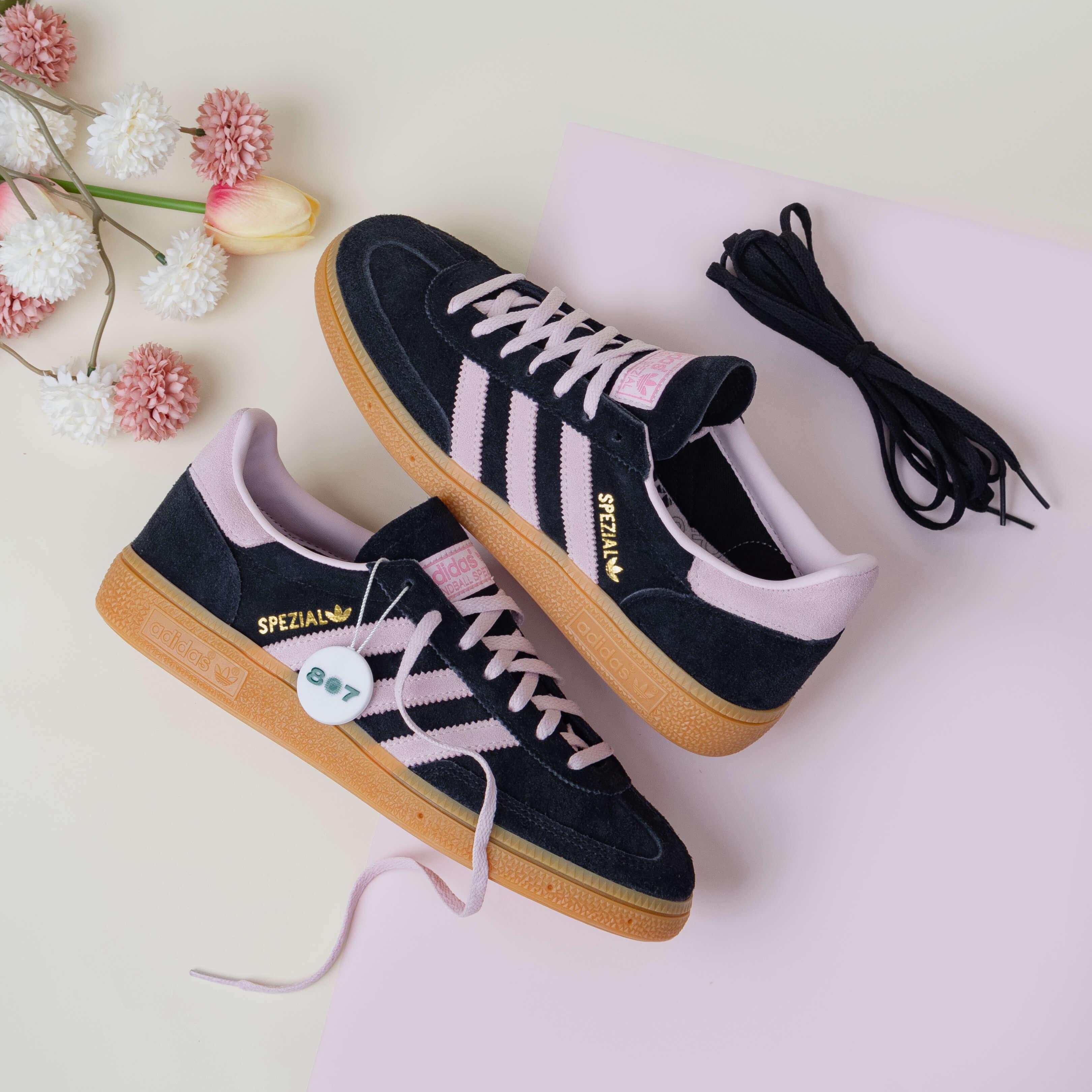 Adidas Handball Spezial Core Black Clear Pink Gum