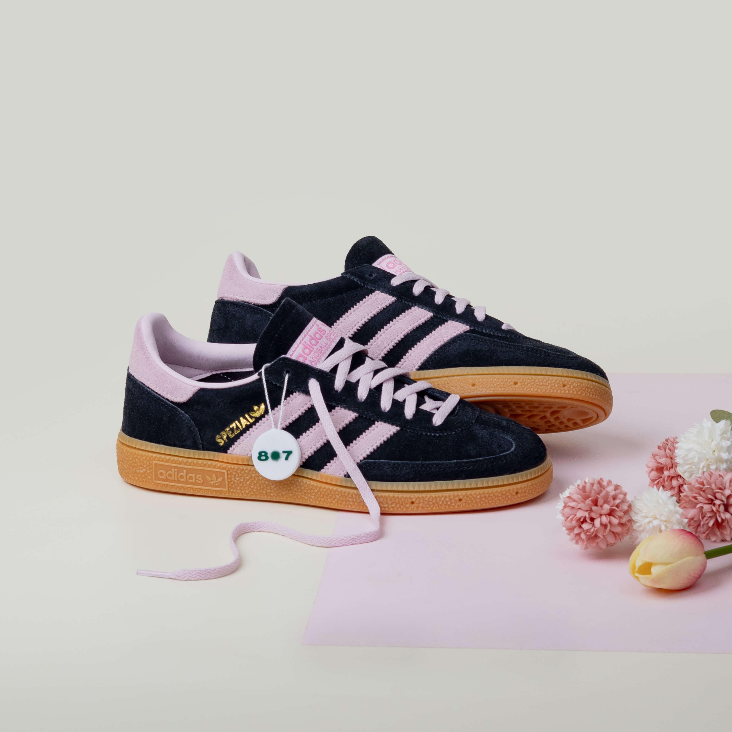 Adidas Handball Spezial Core Black Clear Pink Gum