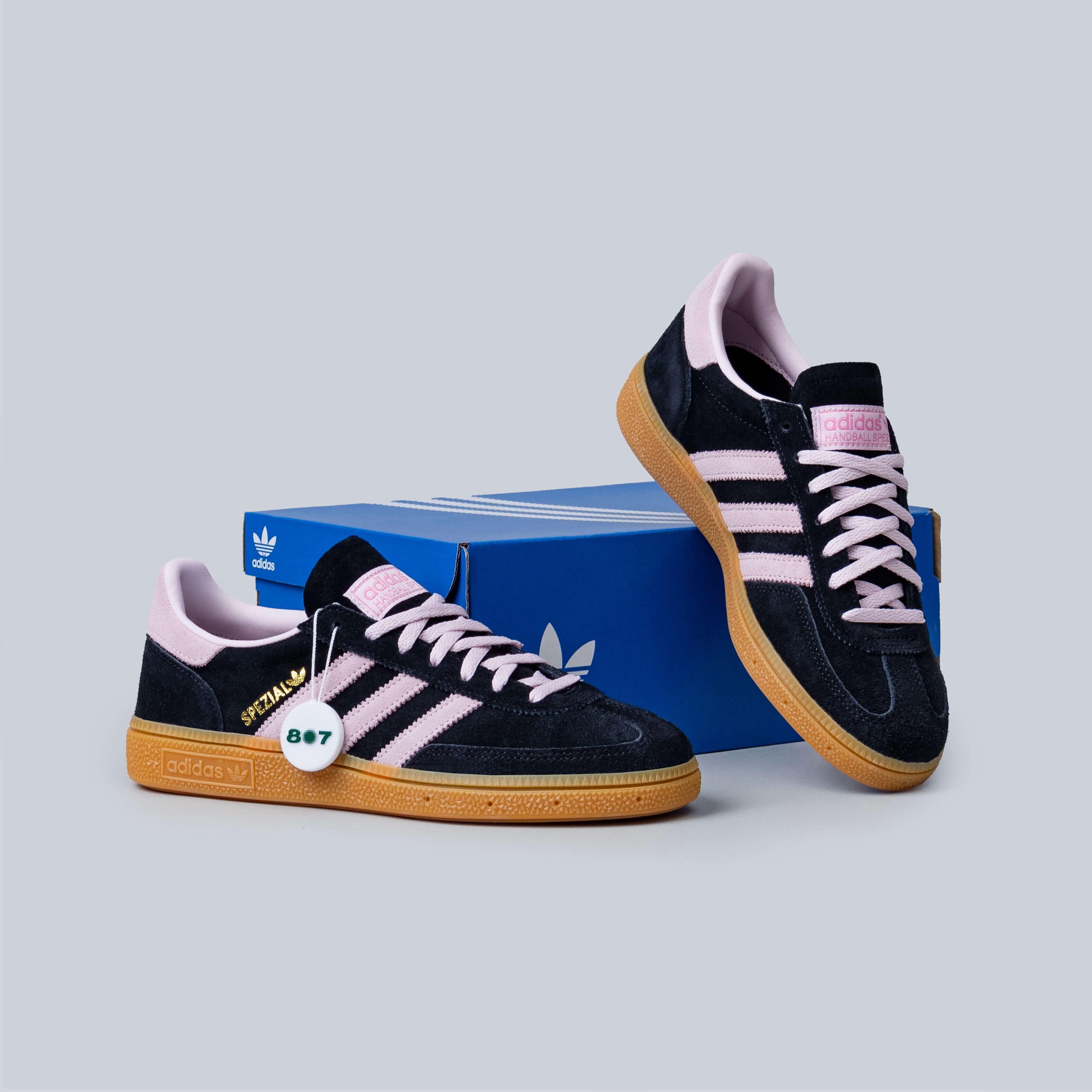 Adidas Handball Spezial Core Black Clear Pink Gum