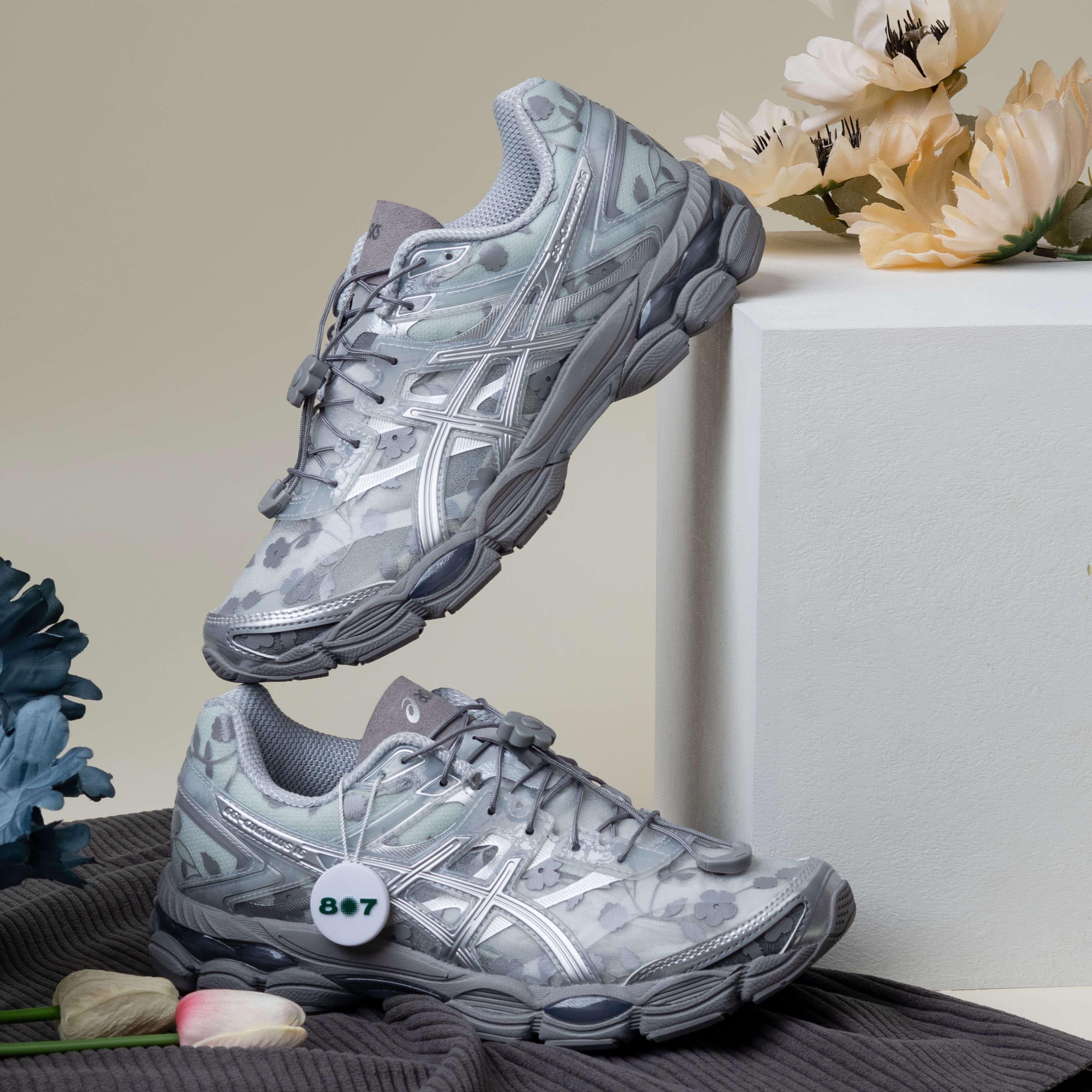 Asics Gel Cumulus 16 Cecilie Bahnsen Floral Pack Glacier Grey