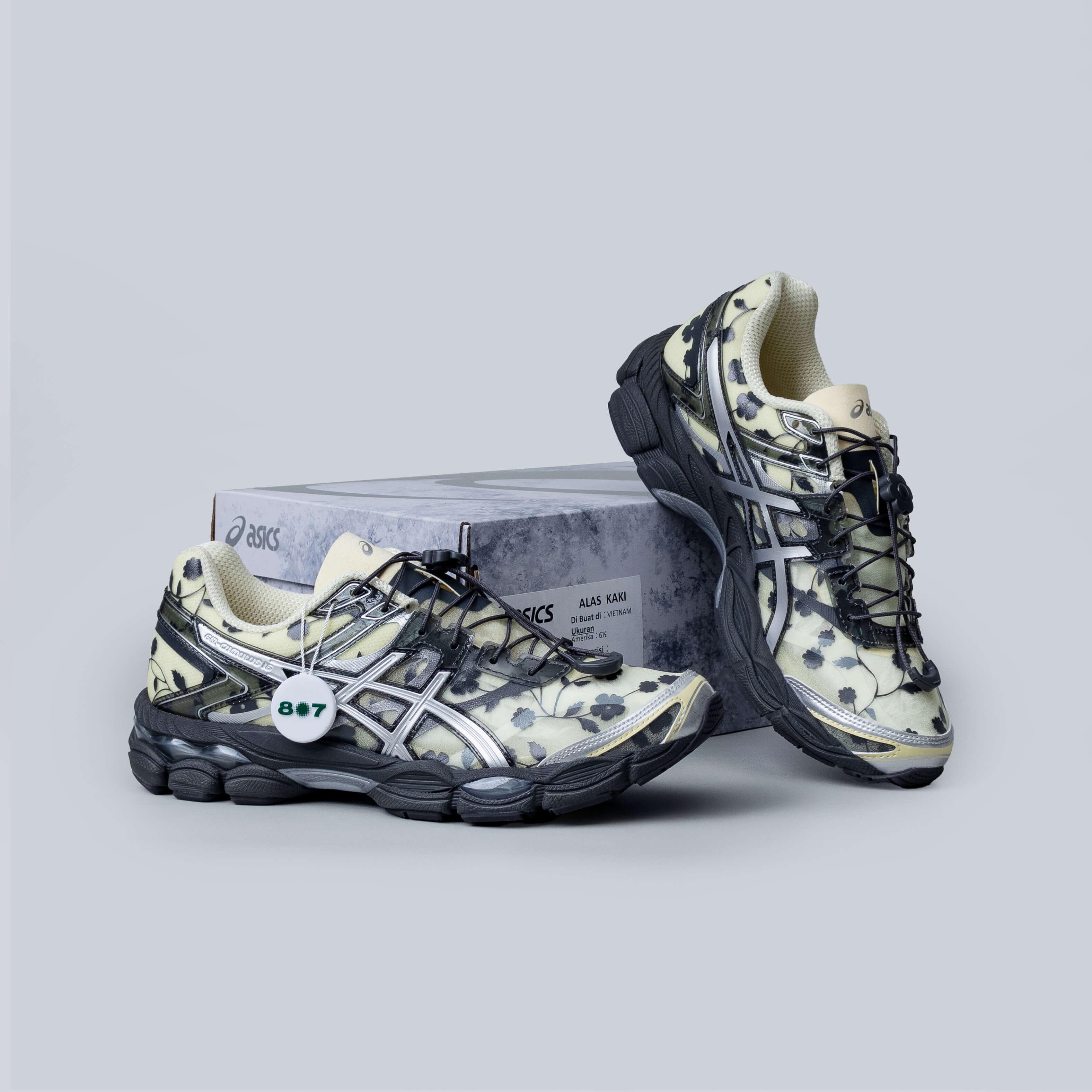 Asics Gel Cumulus 16 Cecilie Bahnsen Floral Pack Ivory Black