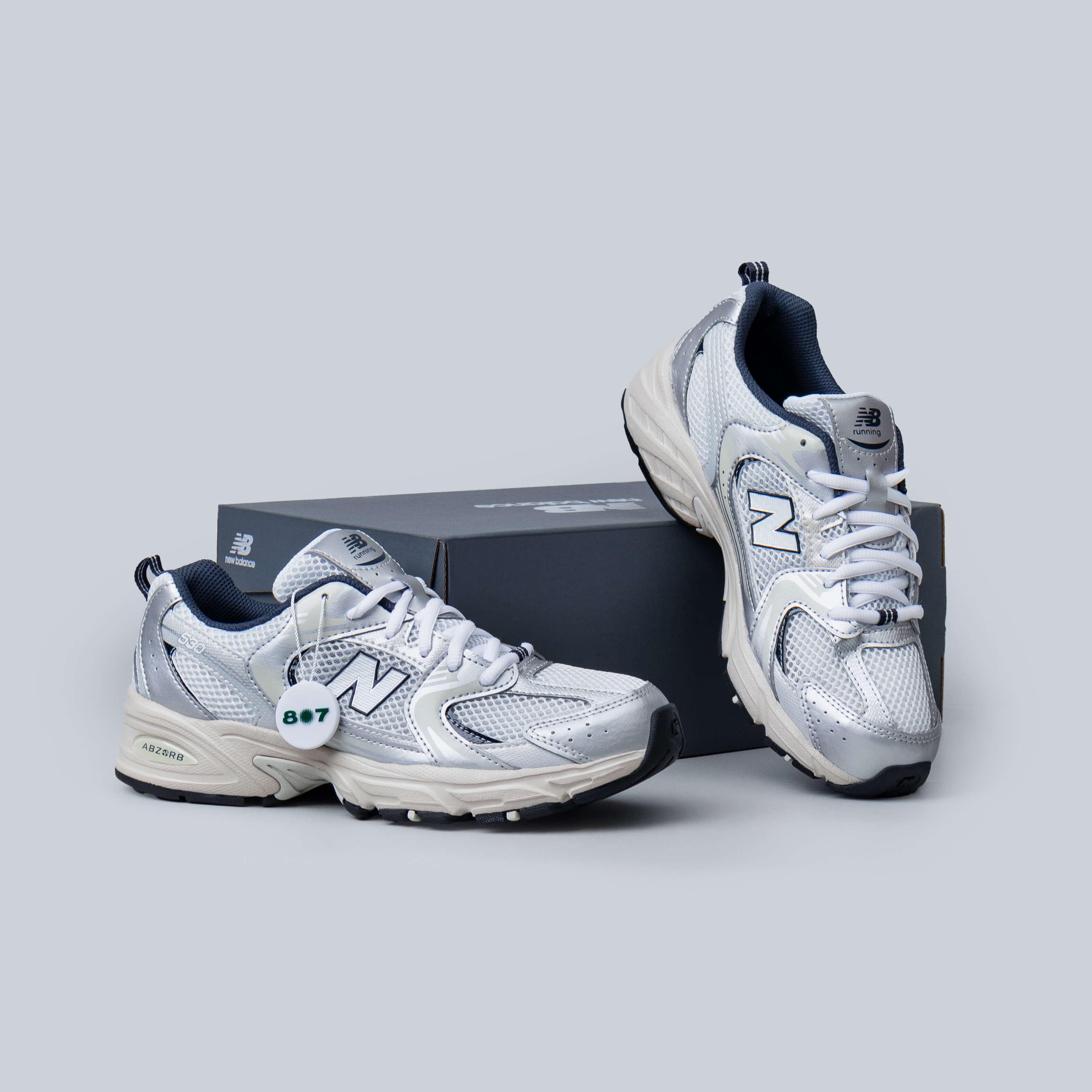 New Balance 530 Summer Fog Navy GS Women