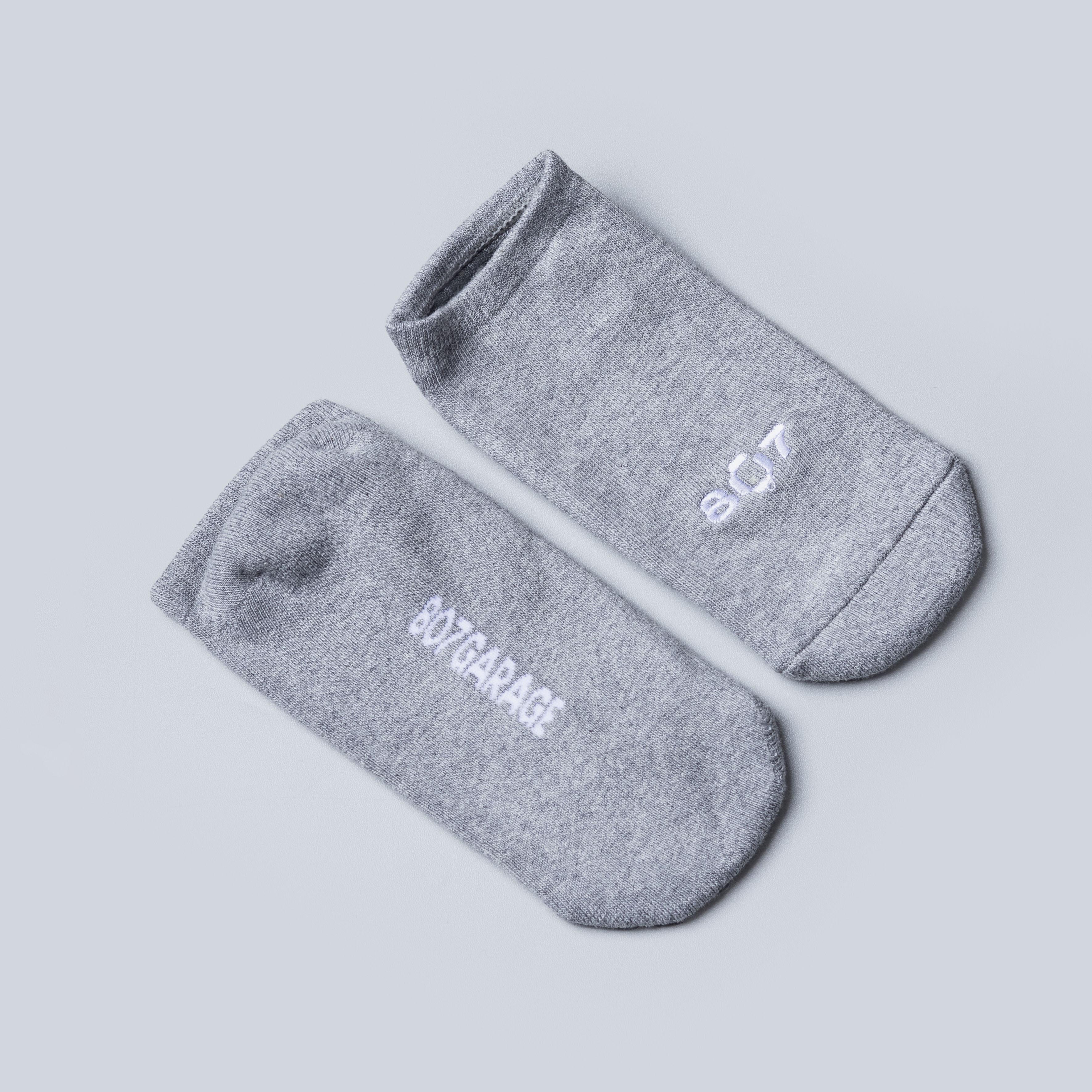 807 IDENTITY Hidden Socks Grey White