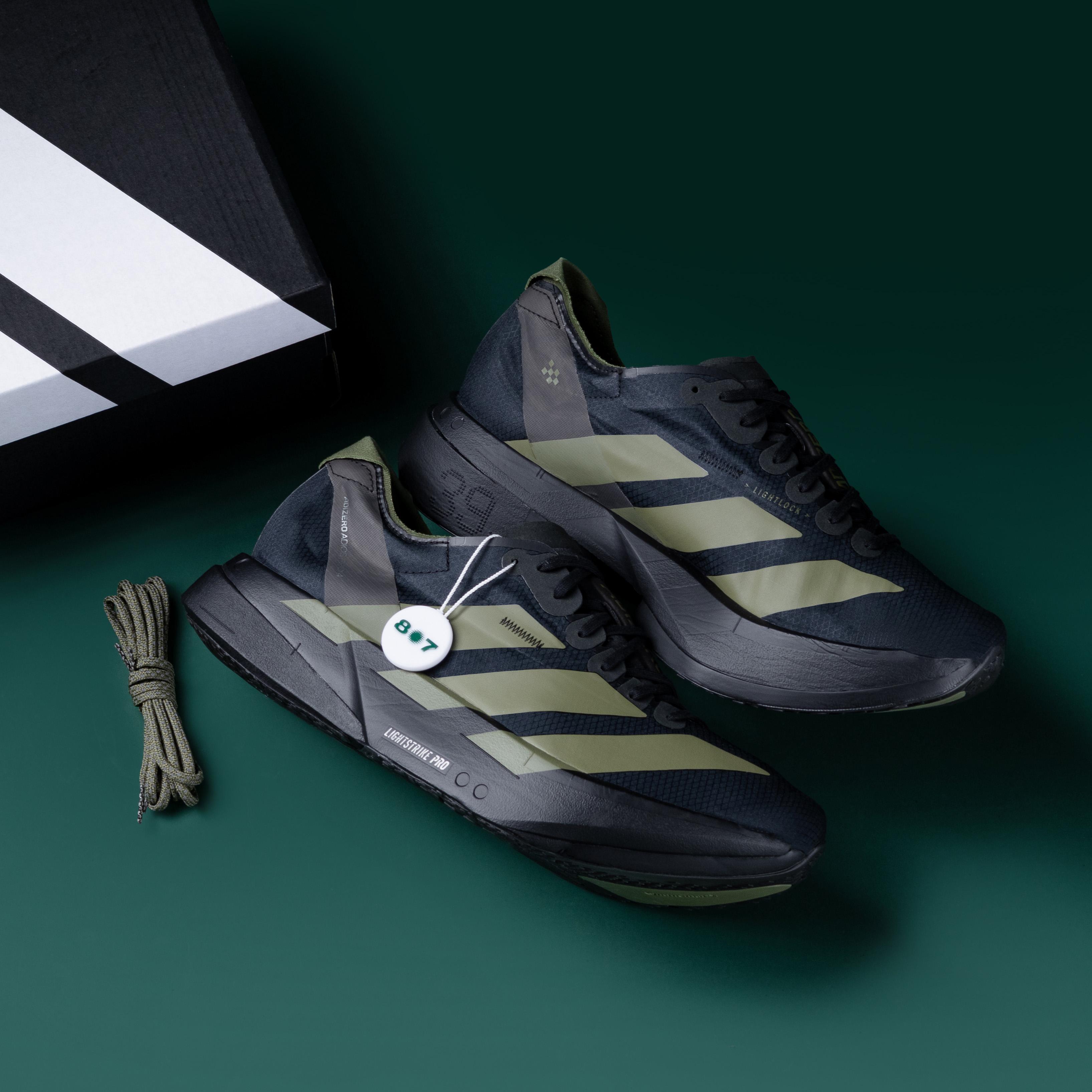 Adidas Adizero Adios Pro 4 Black Focus Olive