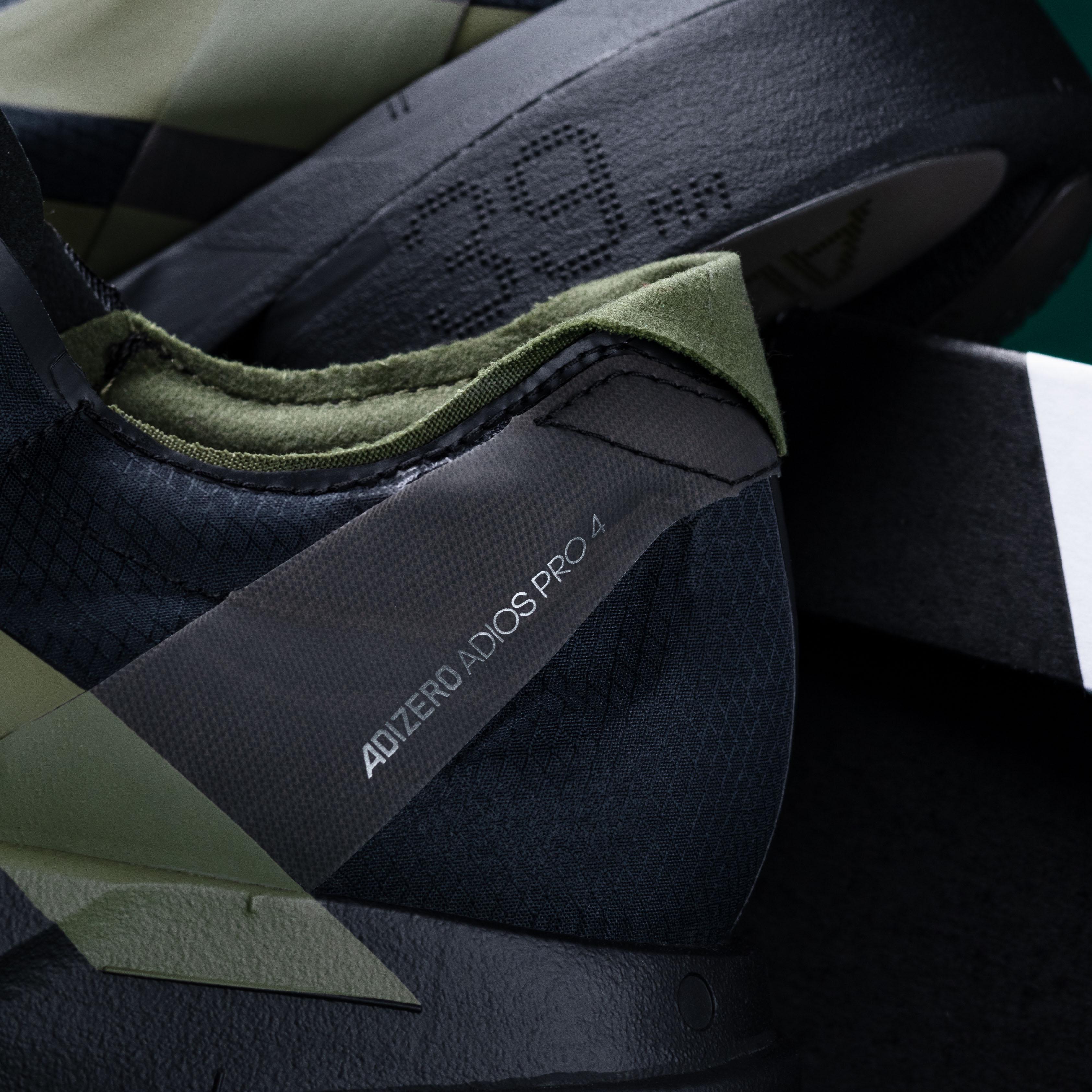 Adidas Adizero Adios Pro 4 Black Focus Olive