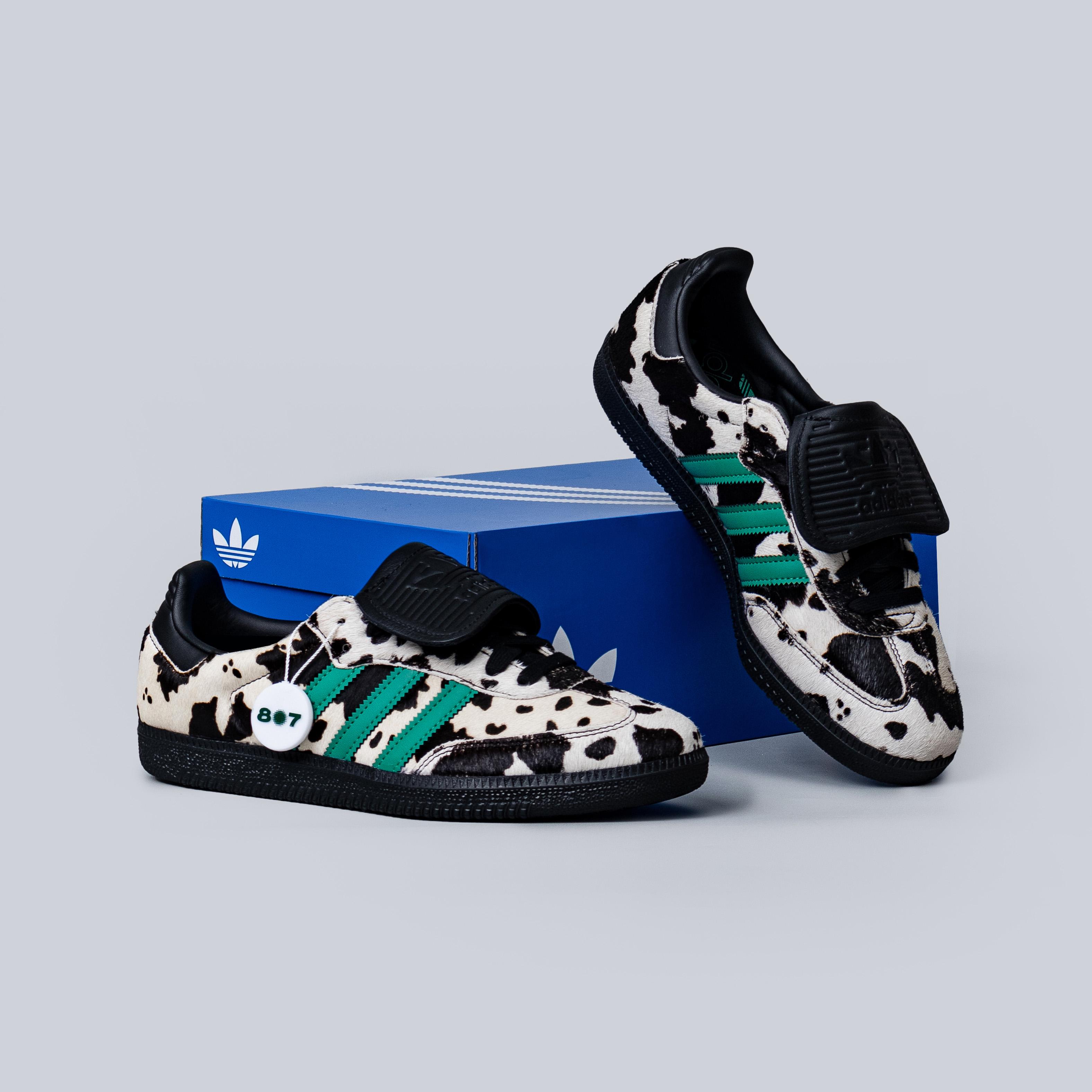Adidas Samba LT Cow Print Black White
