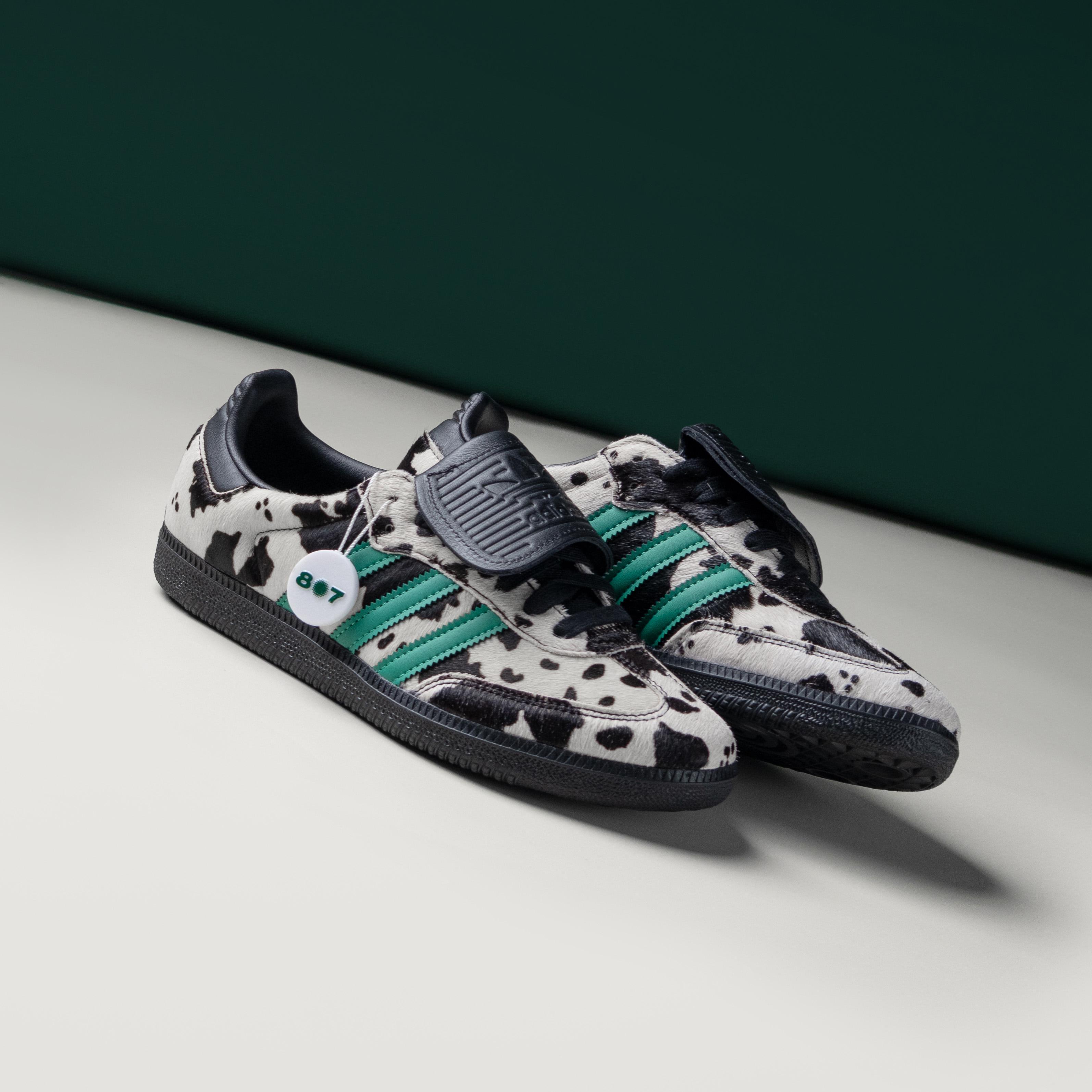 Adidas Samba LT Cow Print Black White