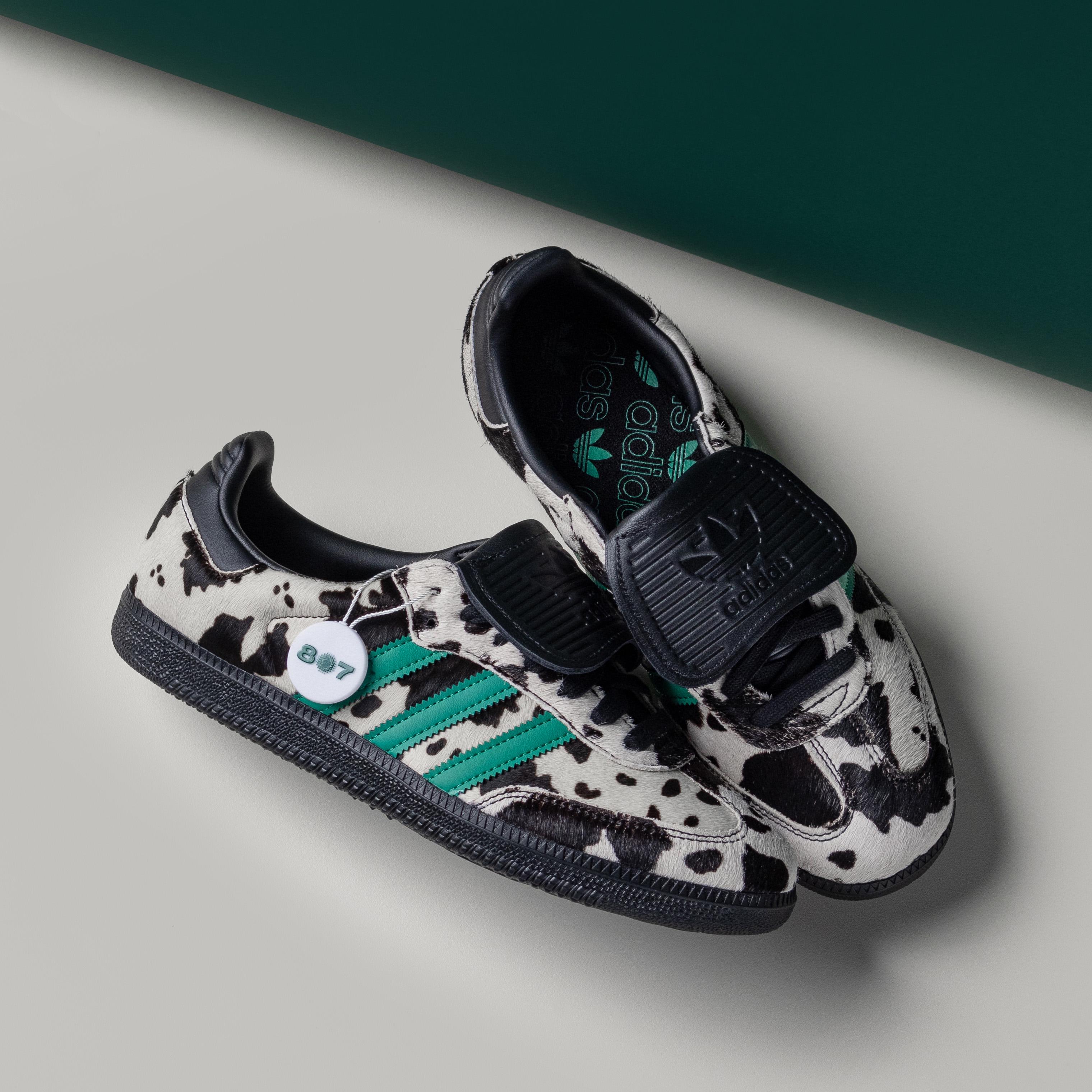Adidas Samba LT Cow Print Black White