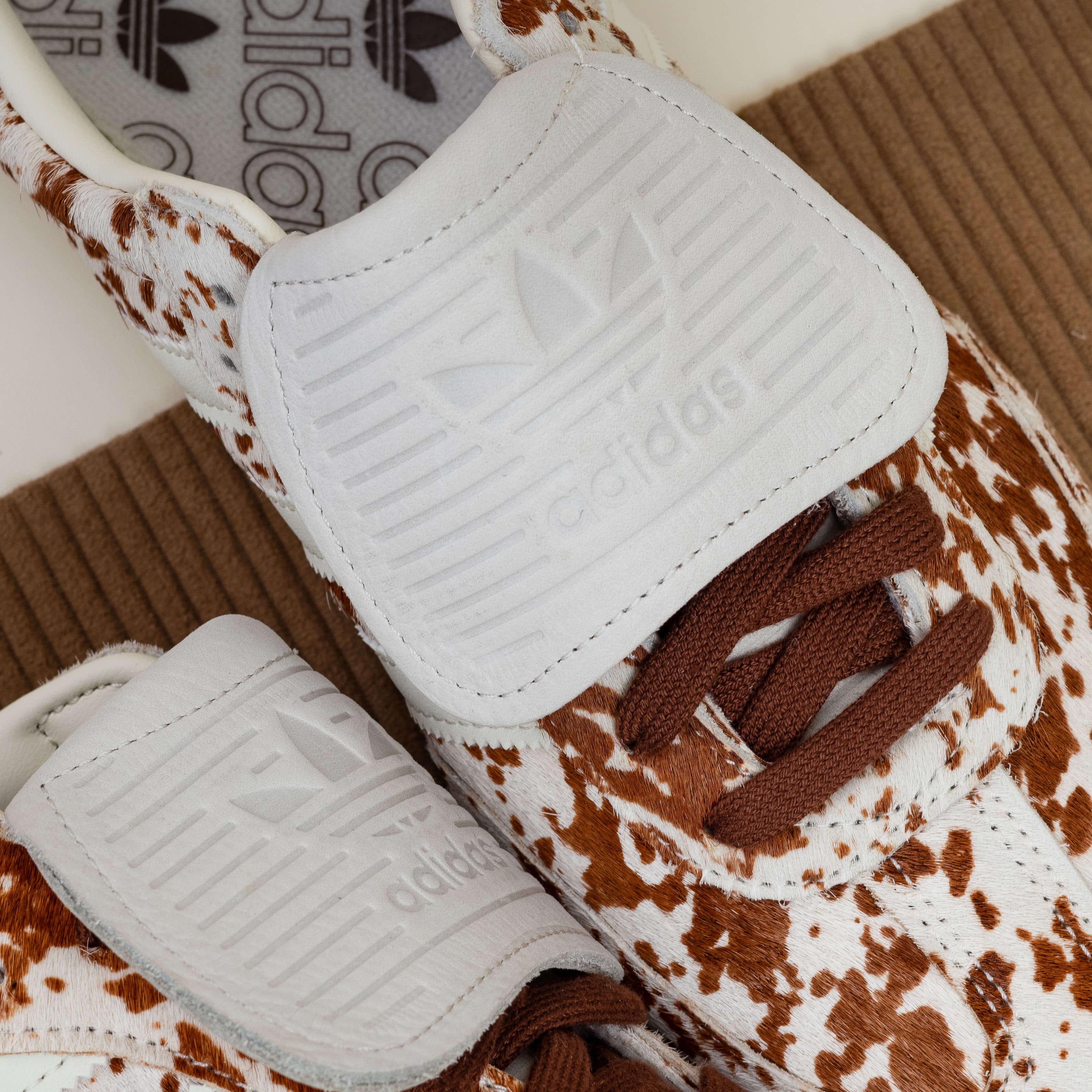 Adidas Samba LT Cow Print Brown White