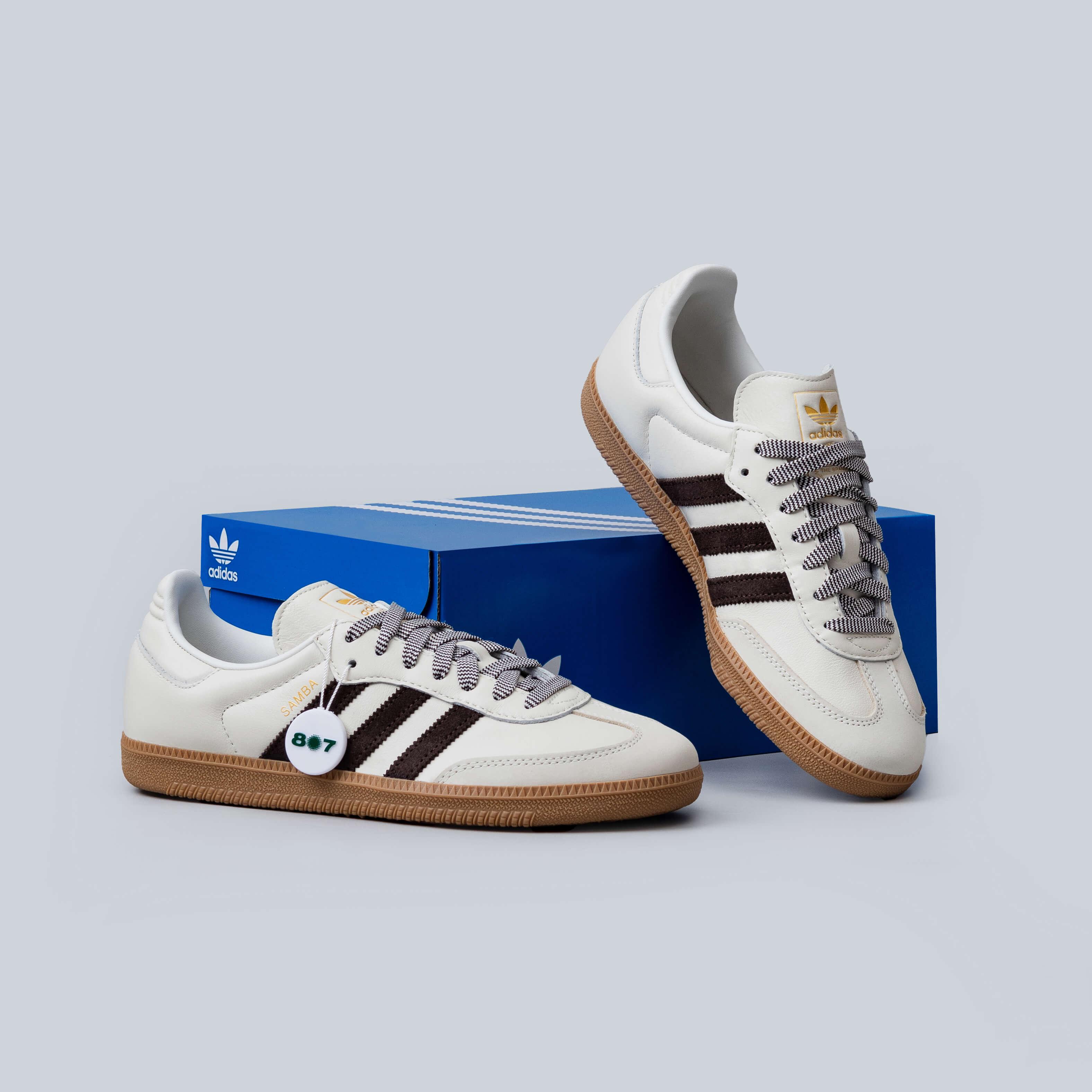 Adidas Samba OG Off White Dark Brown