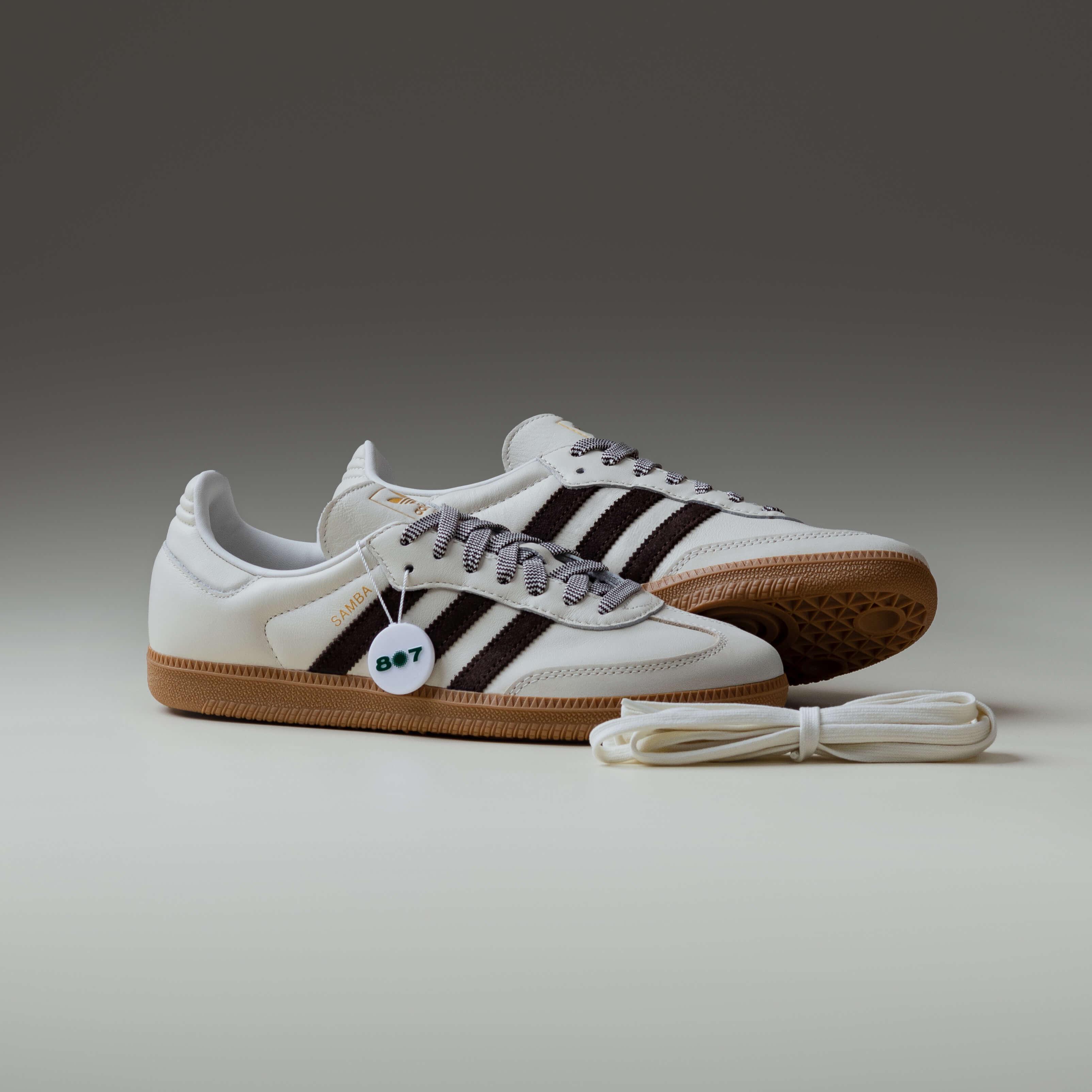 Adidas Samba OG Off White Dark Brown