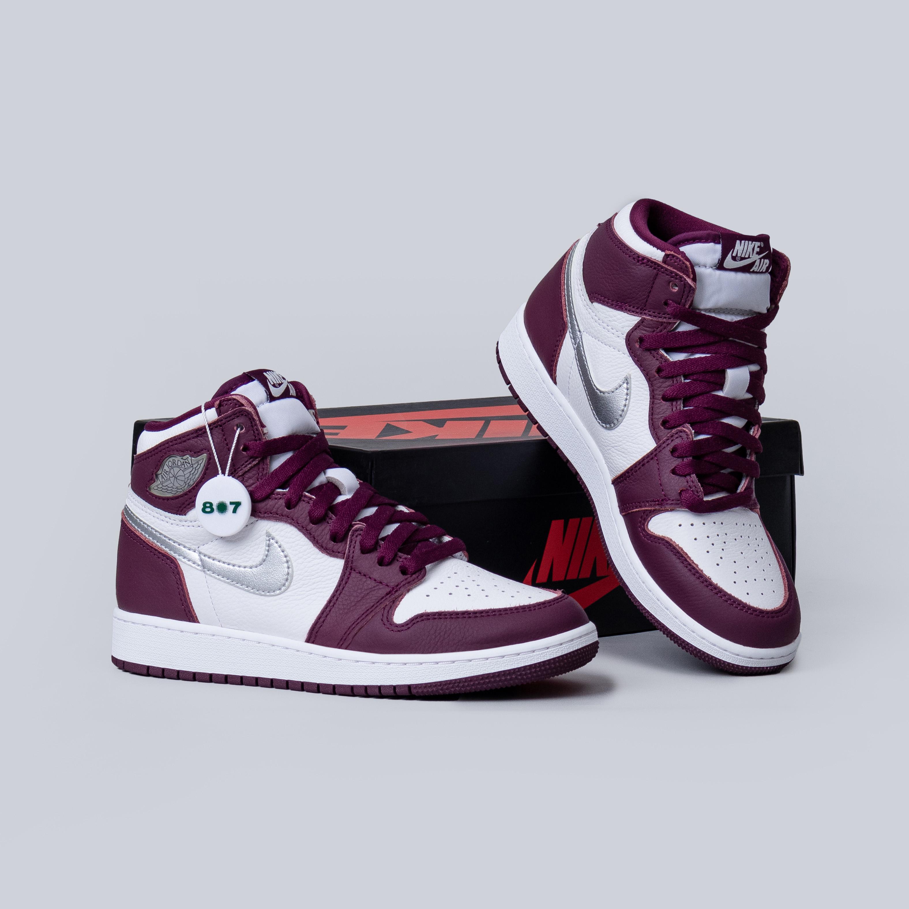 Air Jordan 1 High OG Bordeaux GS Women